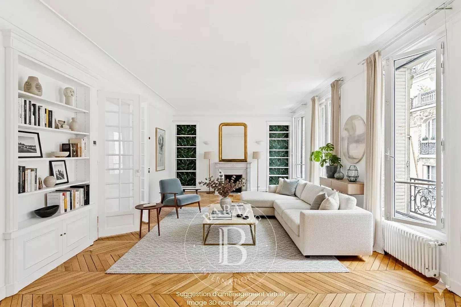 Paris  - Appartement 6 Pi&egrave;ces 4 Chambres