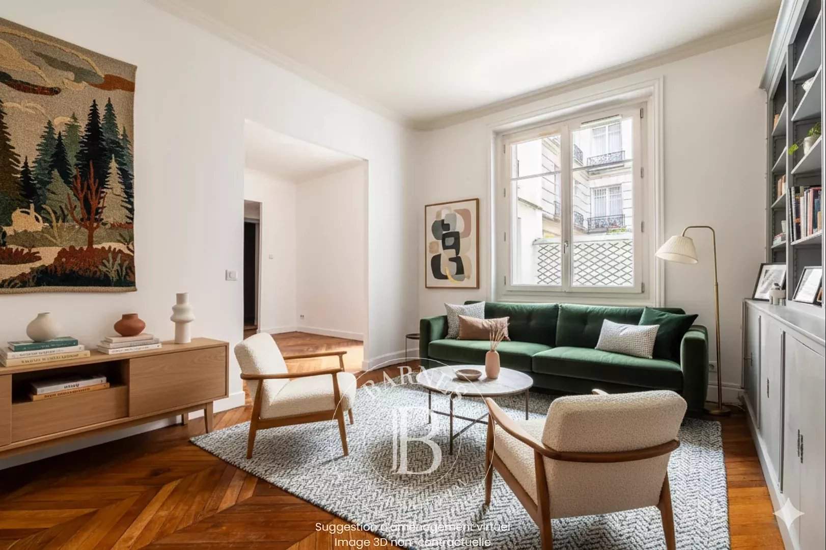 Paris  - Appartement 5 Pi&egrave;ces 3 Chambres - picture 1