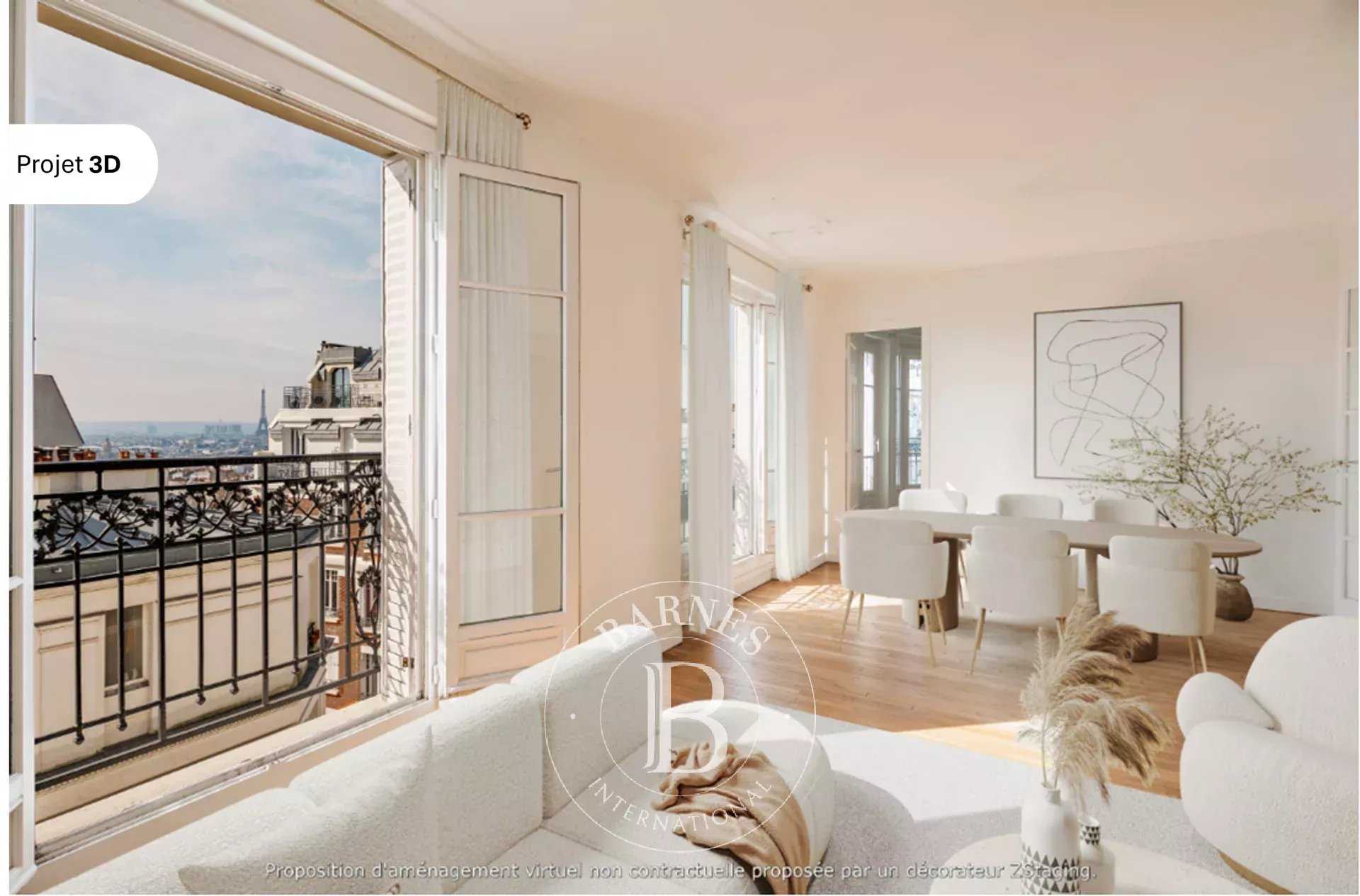 Paris  - Appartement 3 Pièces 2 Chambres
