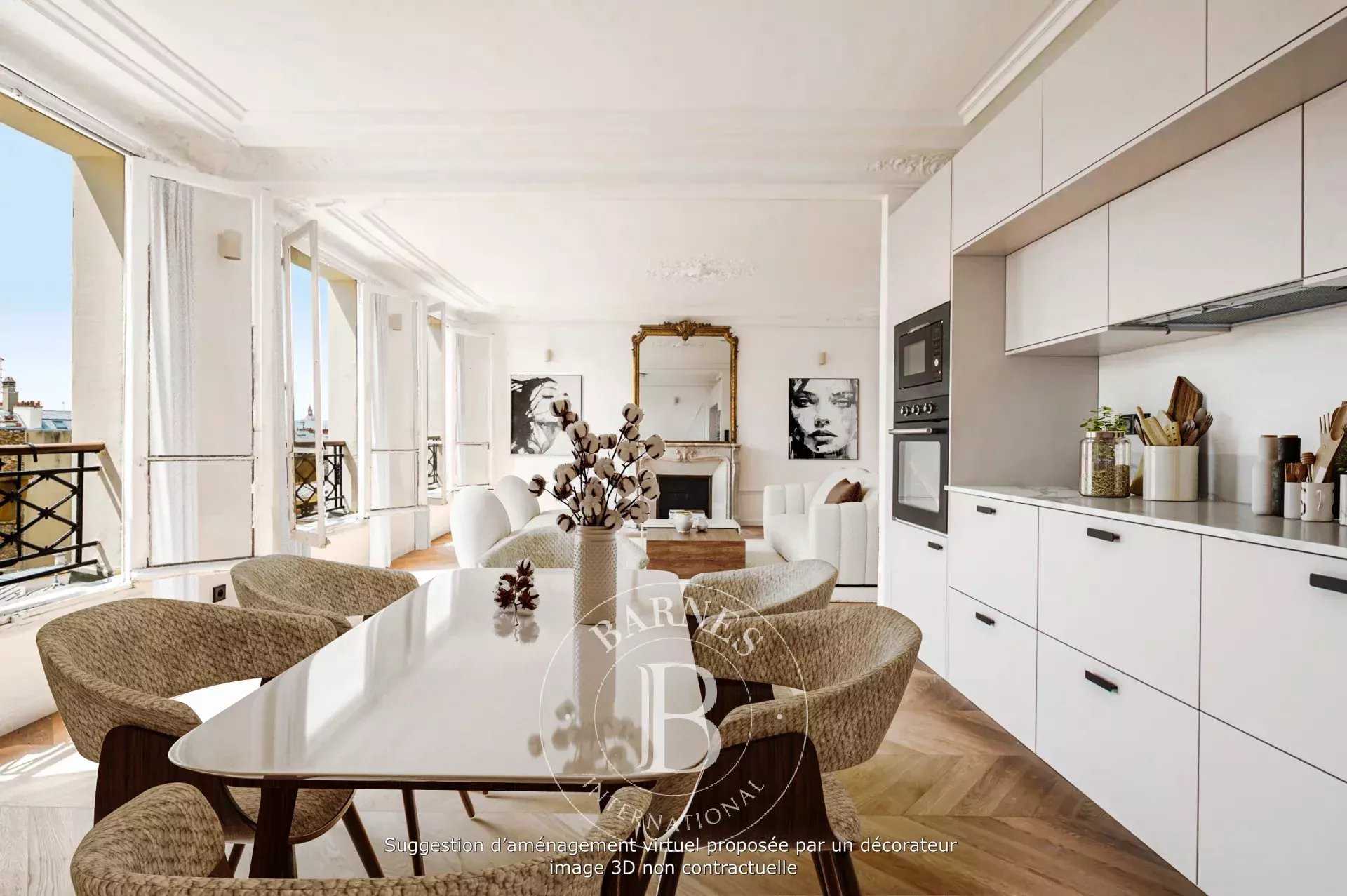 Paris  - Piso 4 Cuartos 3 Habitaciones