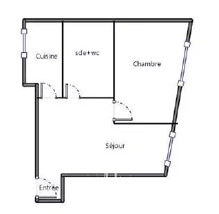 Paris  - Piso 2 Cuartos, 1 Habitacion - picture 12