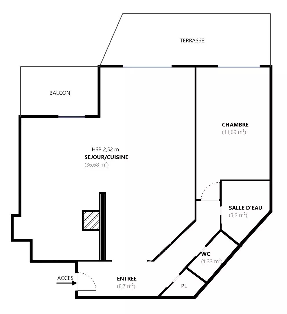 Levallois-Perret  - Apartment 1 Bedroom - picture 12