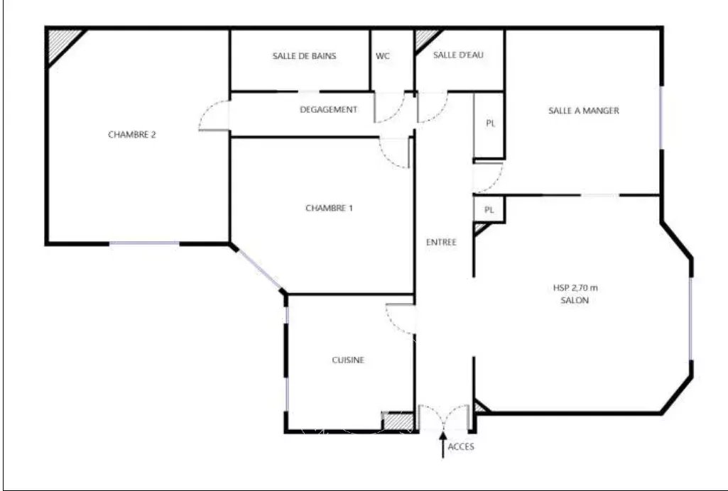 Neuilly-sur-Seine  - Piso 4 Cuartos 2 Habitaciones - picture 6