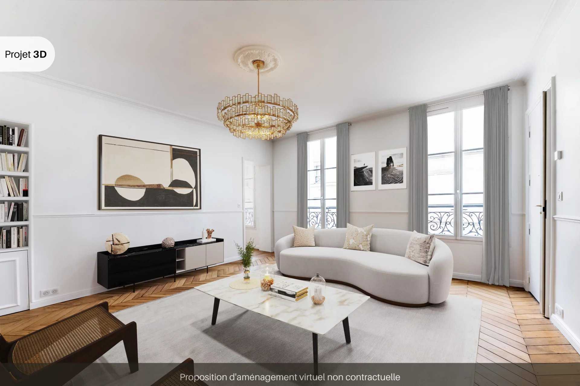Appartement Paris 75008  -  ref 85901334 (picture 1)