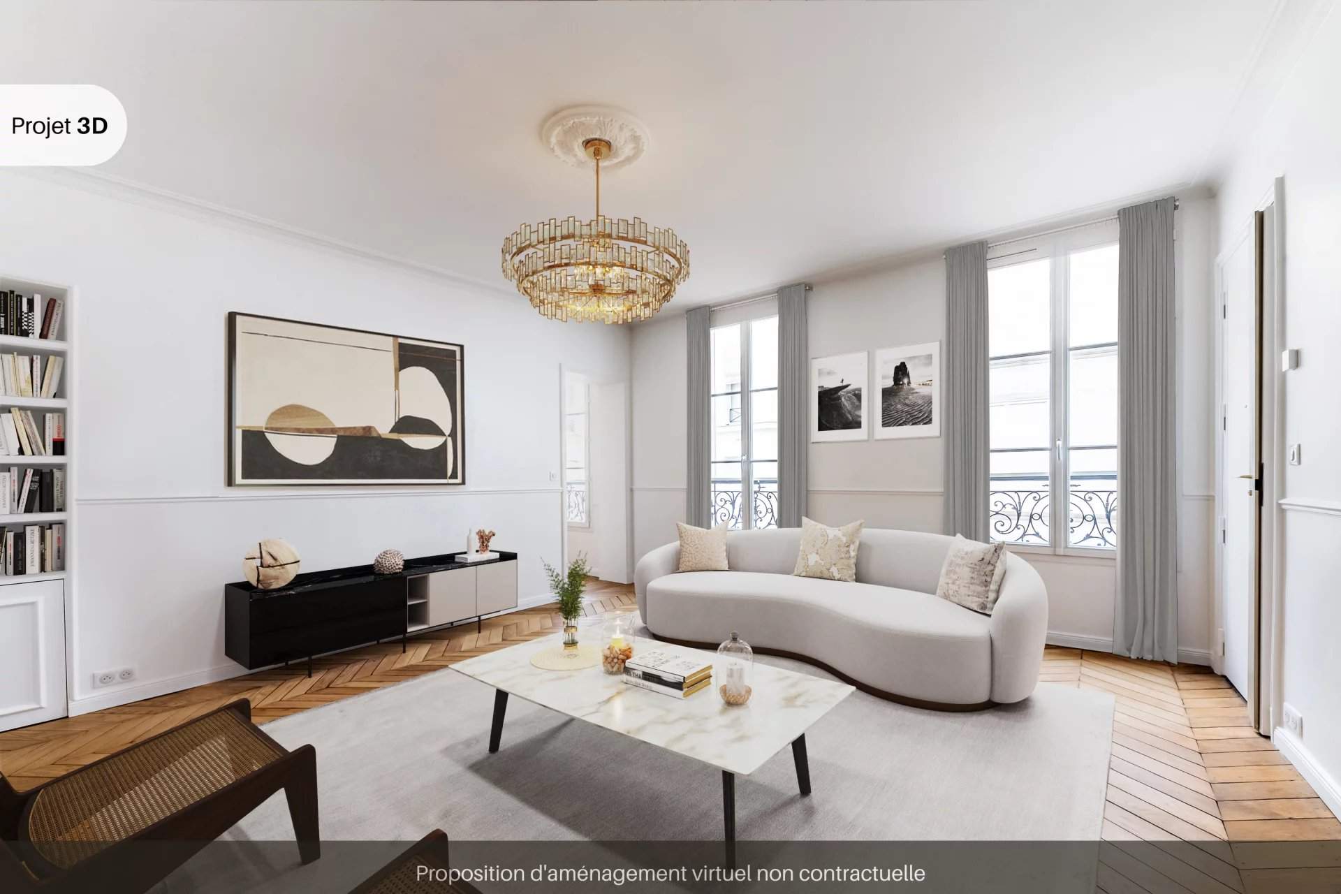Paris  - Appartement 3 Pièces 2 Chambres - picture 1