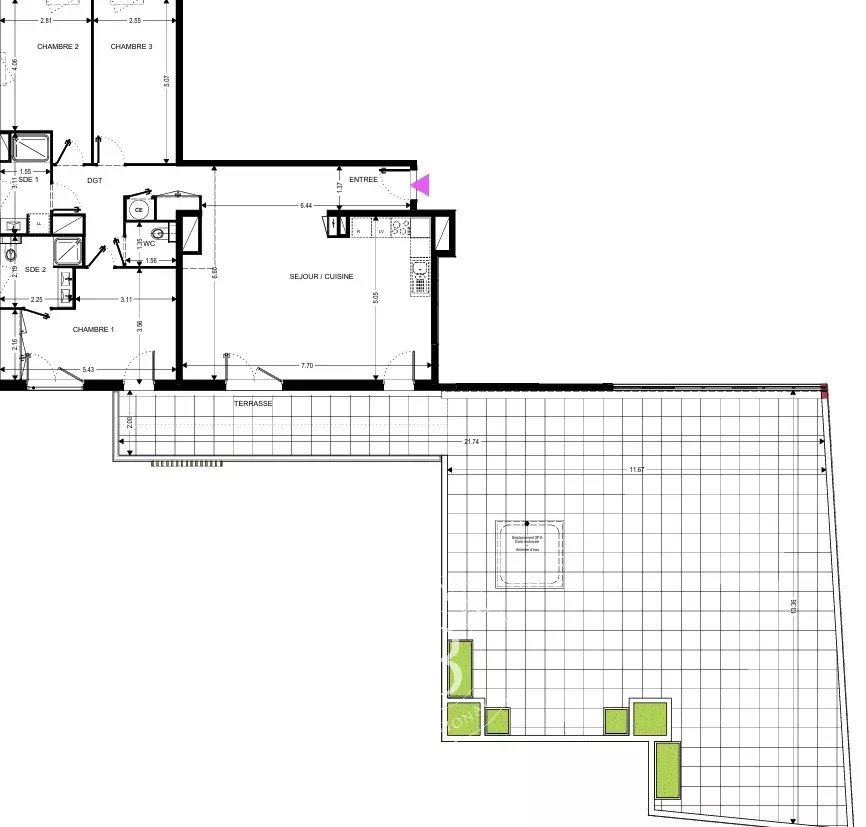 Appartement Marseille 13008  -  ref 85993431 (picture 2)