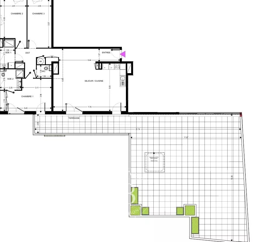 Appartement Marseille 13008  -  ref 85993431 (picture 2)