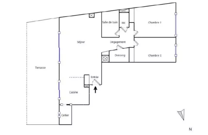 Marseille  - Appartement 3 Pi&egrave;ces 2 Chambres - picture 2