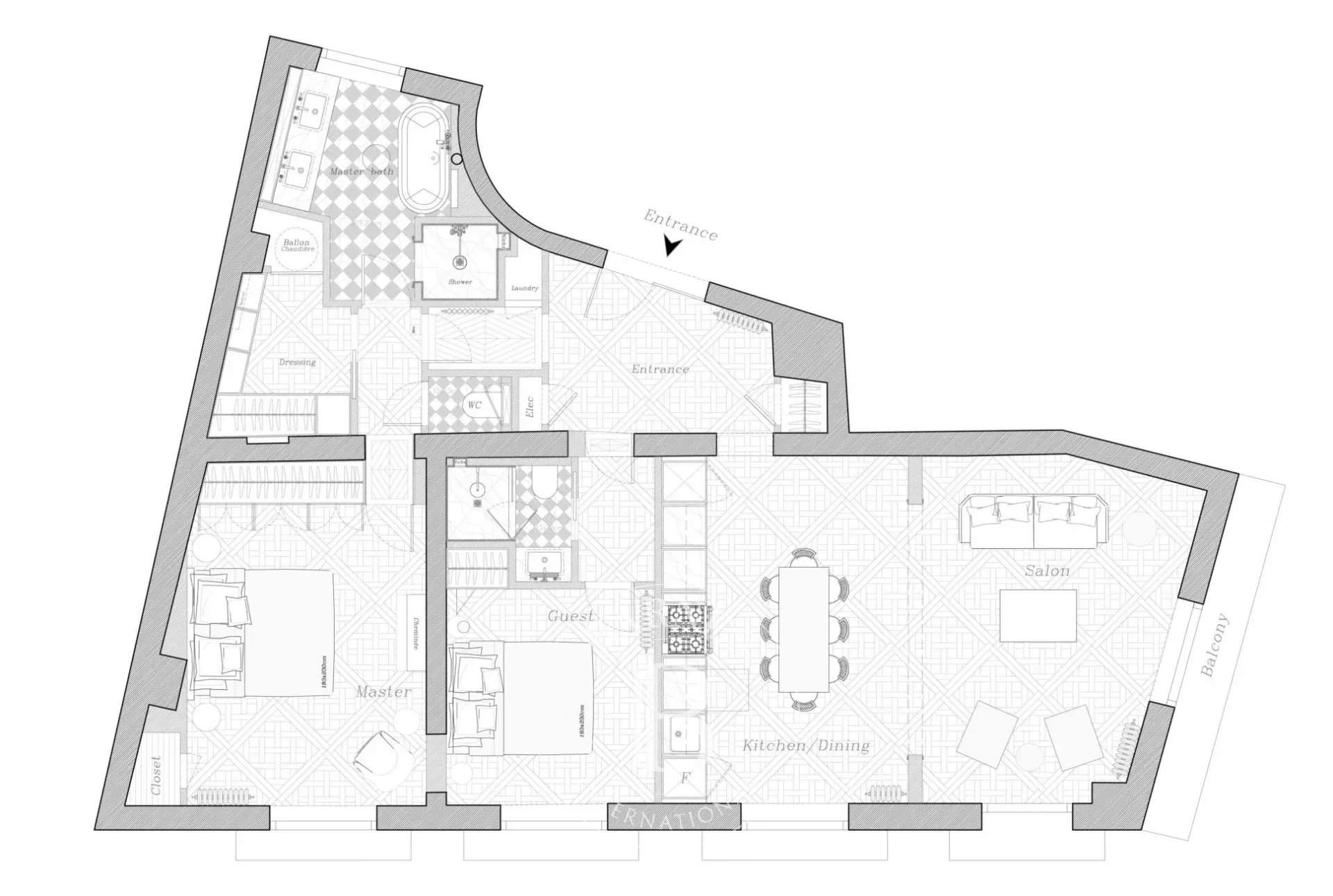 Paris  - Appartement 4 Pi&egrave;ces 2 Chambres - picture 16