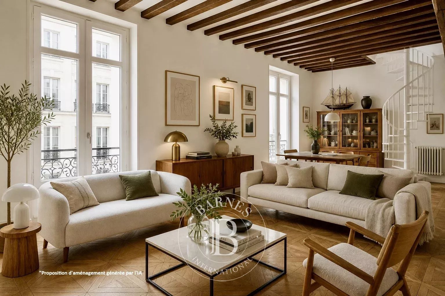 Paris  - Appartement 5 Pi&egrave;ces 3 Chambres - picture 1