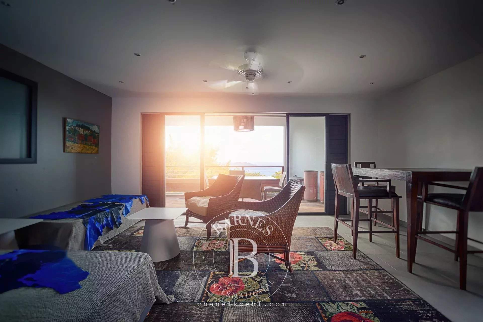 Villa 4 chambres avec vue sur la baie de St Jean. picture 16