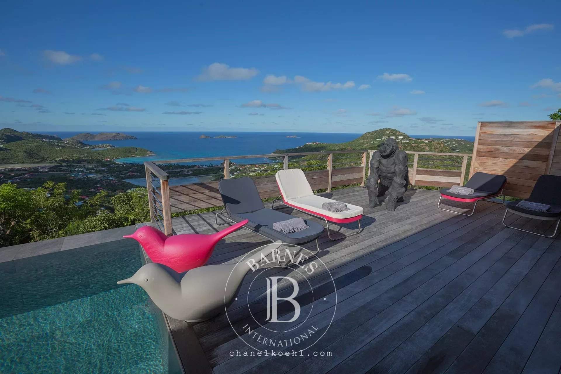 Villa 4 chambres avec vue sur la baie de St Jean. picture 2