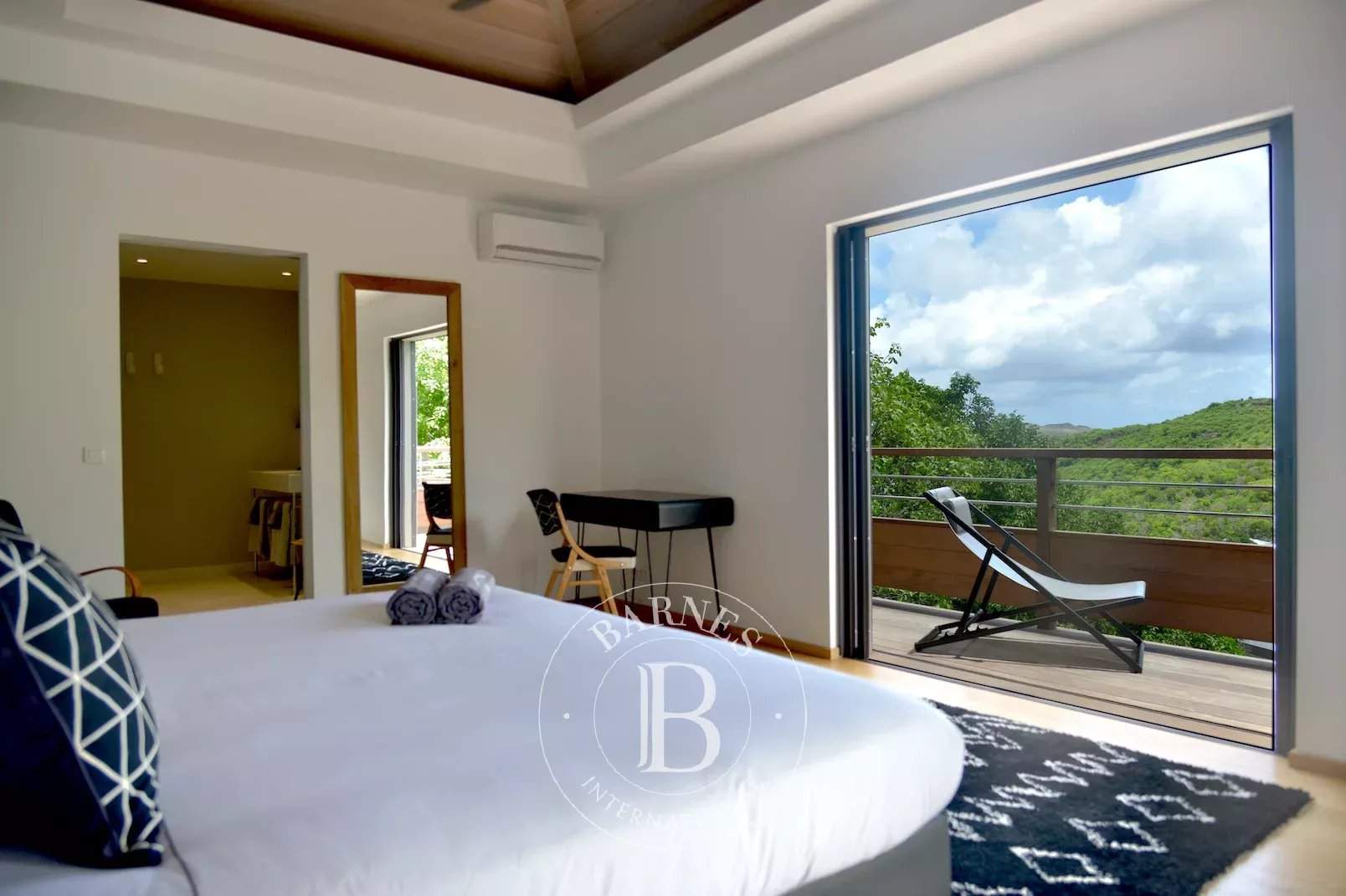 New built 4 bedrooms villa on Flamands' hills. picture 16