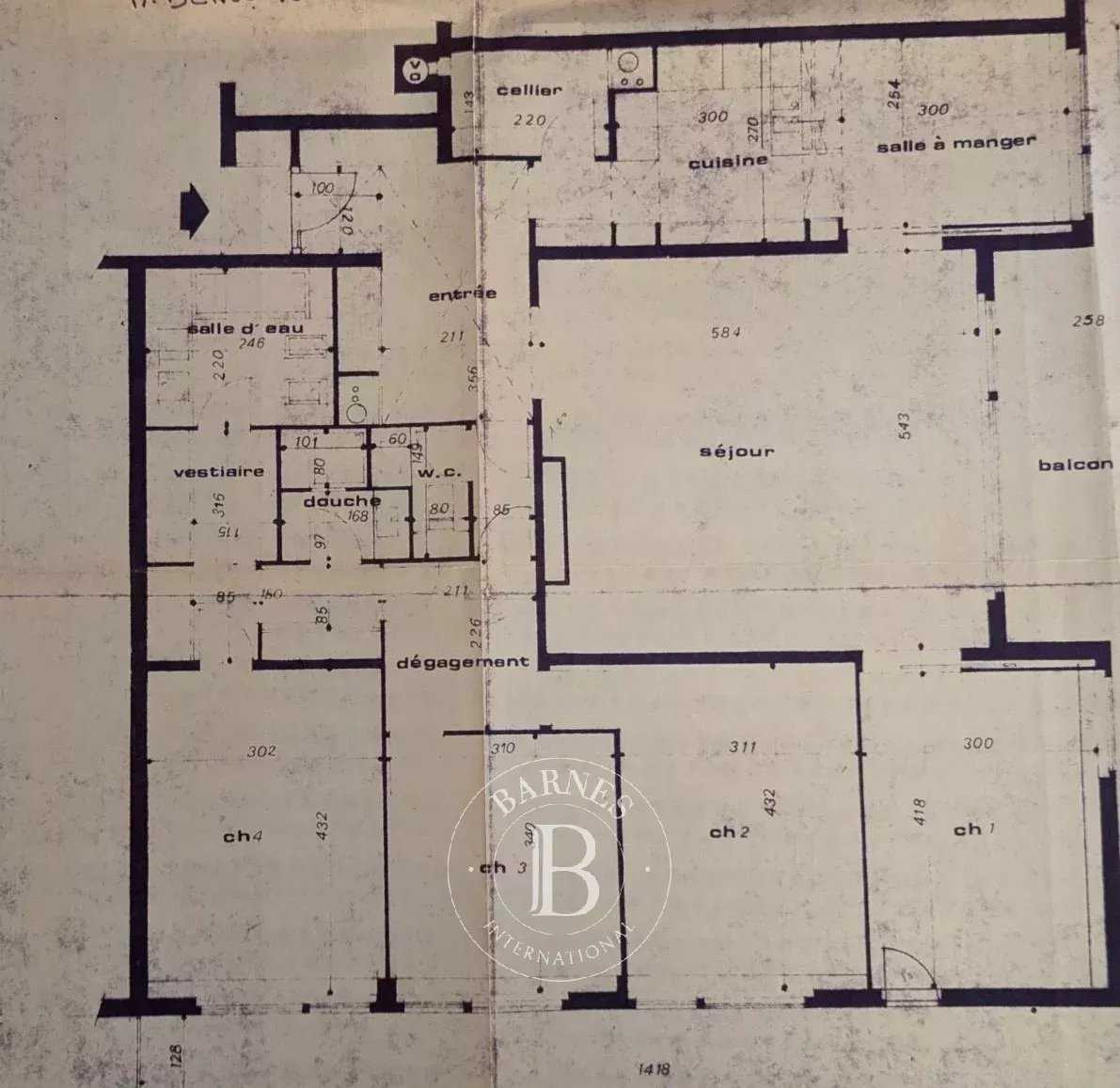 Le Chesnay  - Appartement 5 Pièces 4 Chambres