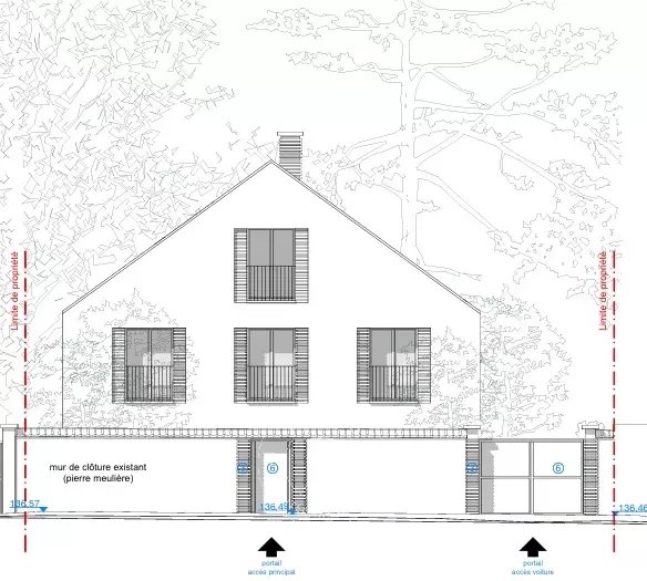 Terrain constructible Versailles  -  ref 86804296 (picture 3)