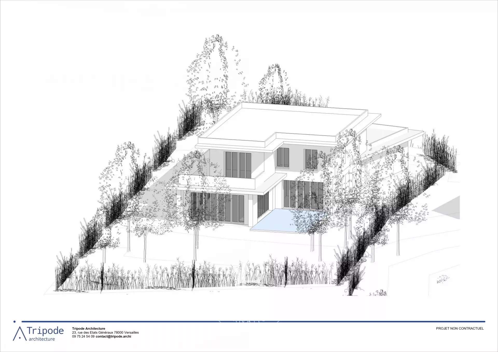 Bougival  - Building land  - picture 2