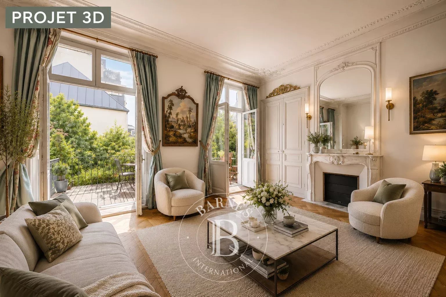 Versailles  - Appartement 4 Pi&egrave;ces 3 Chambres - picture 1