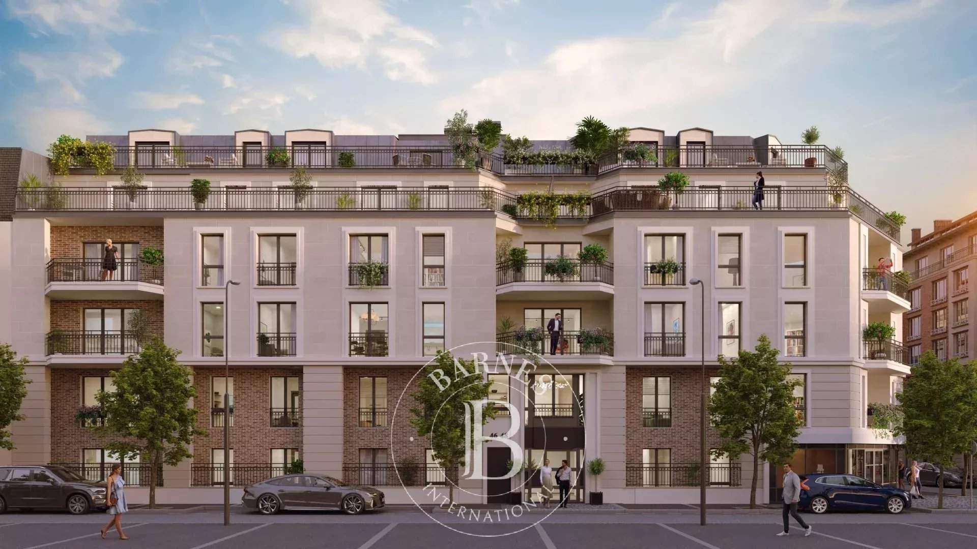 La Garenne-Colombes  - Piso 2 Cuartos, 1 Habitacion - picture 2