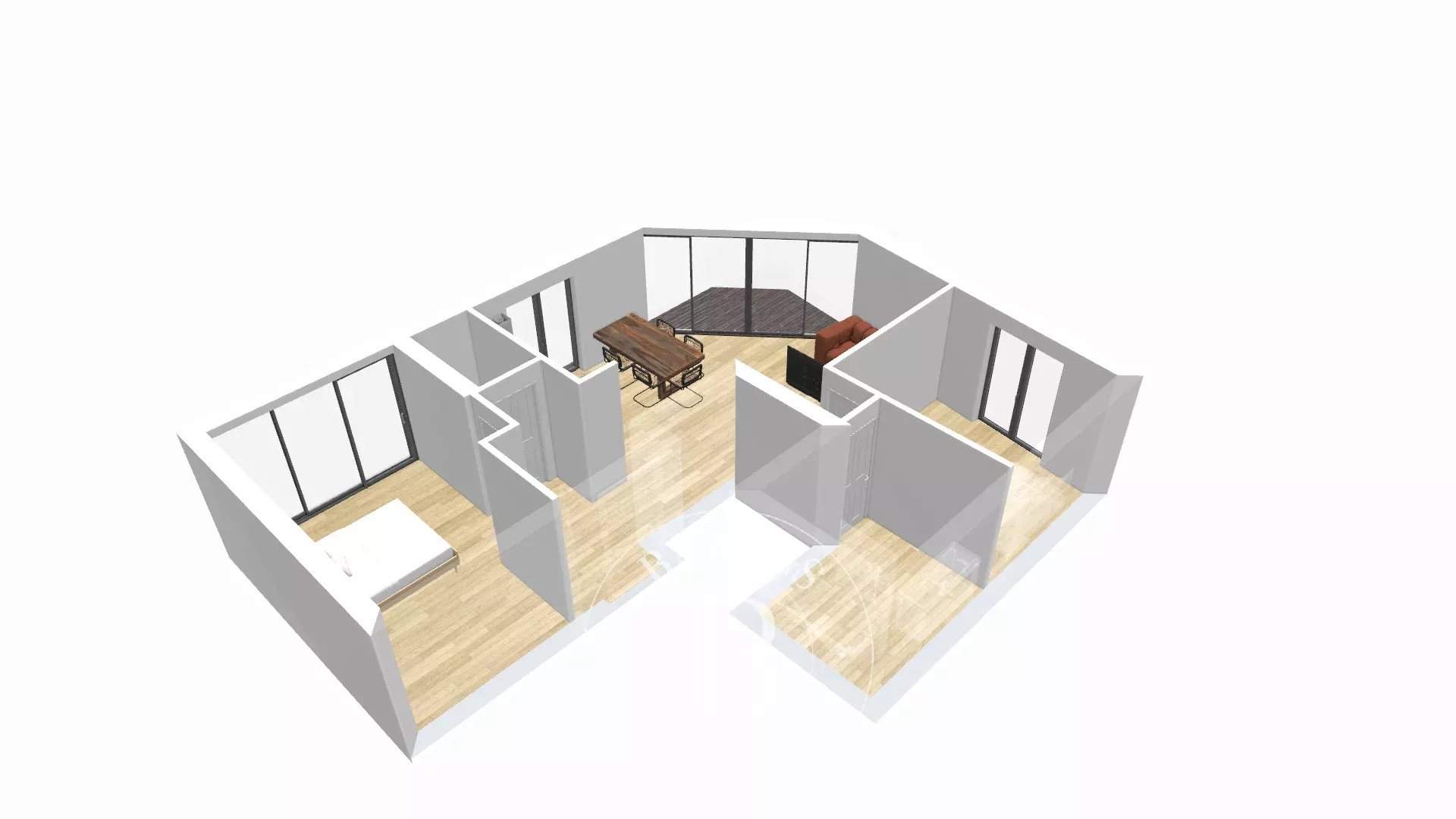 Issy-les-Moulineaux  - Appartement 3 Pi&egrave;ces 2 Chambres - picture 2