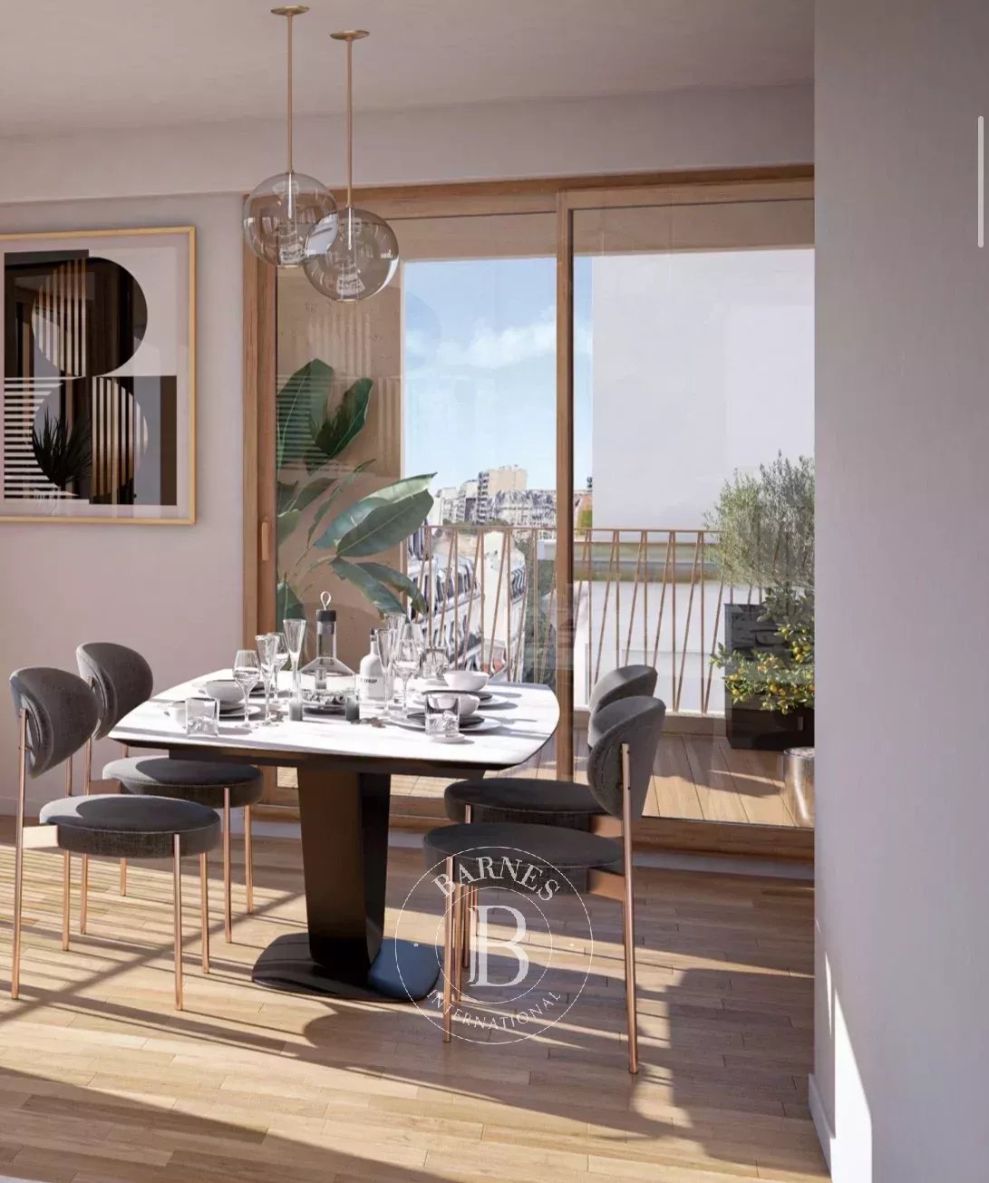 Issy-les-Moulineaux  - Appartement 3 Pièces 2 Chambres - picture 1