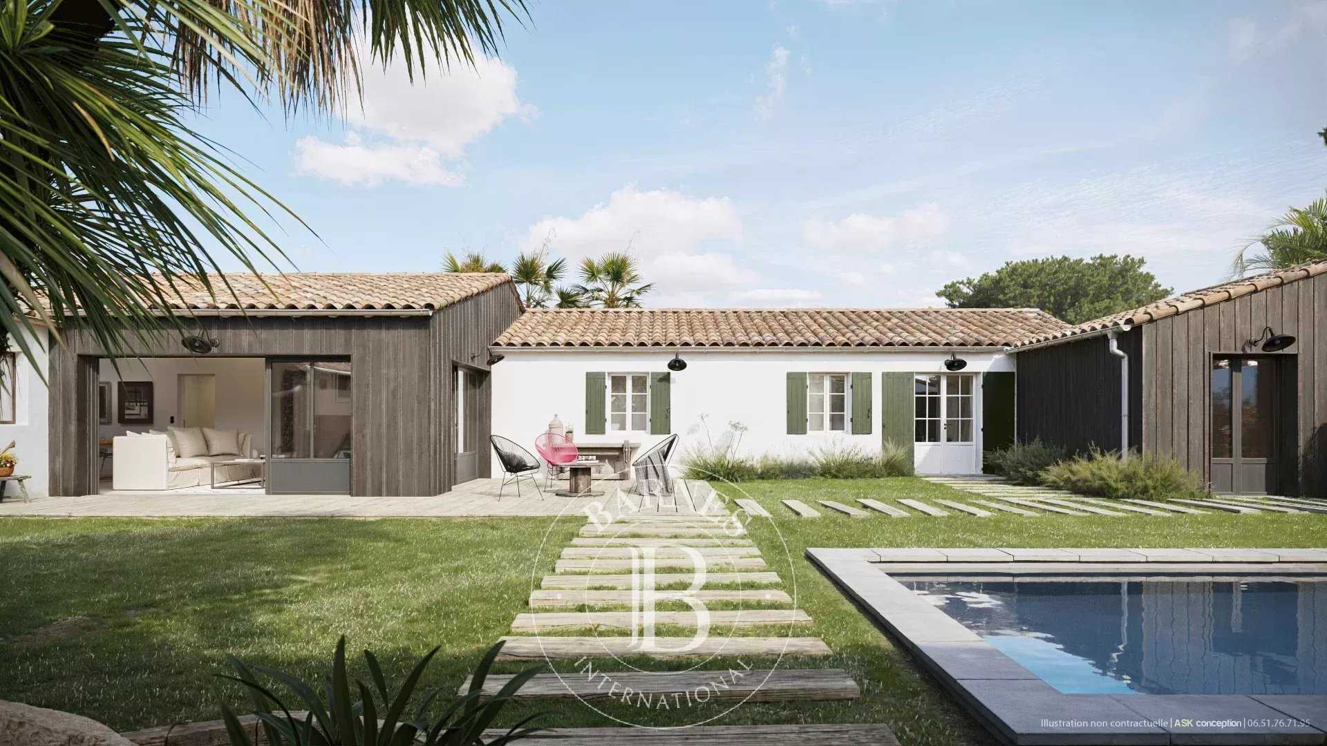 Ars-en-Ré  - Maison 6 Pi&egrave;ces 5 Chambres