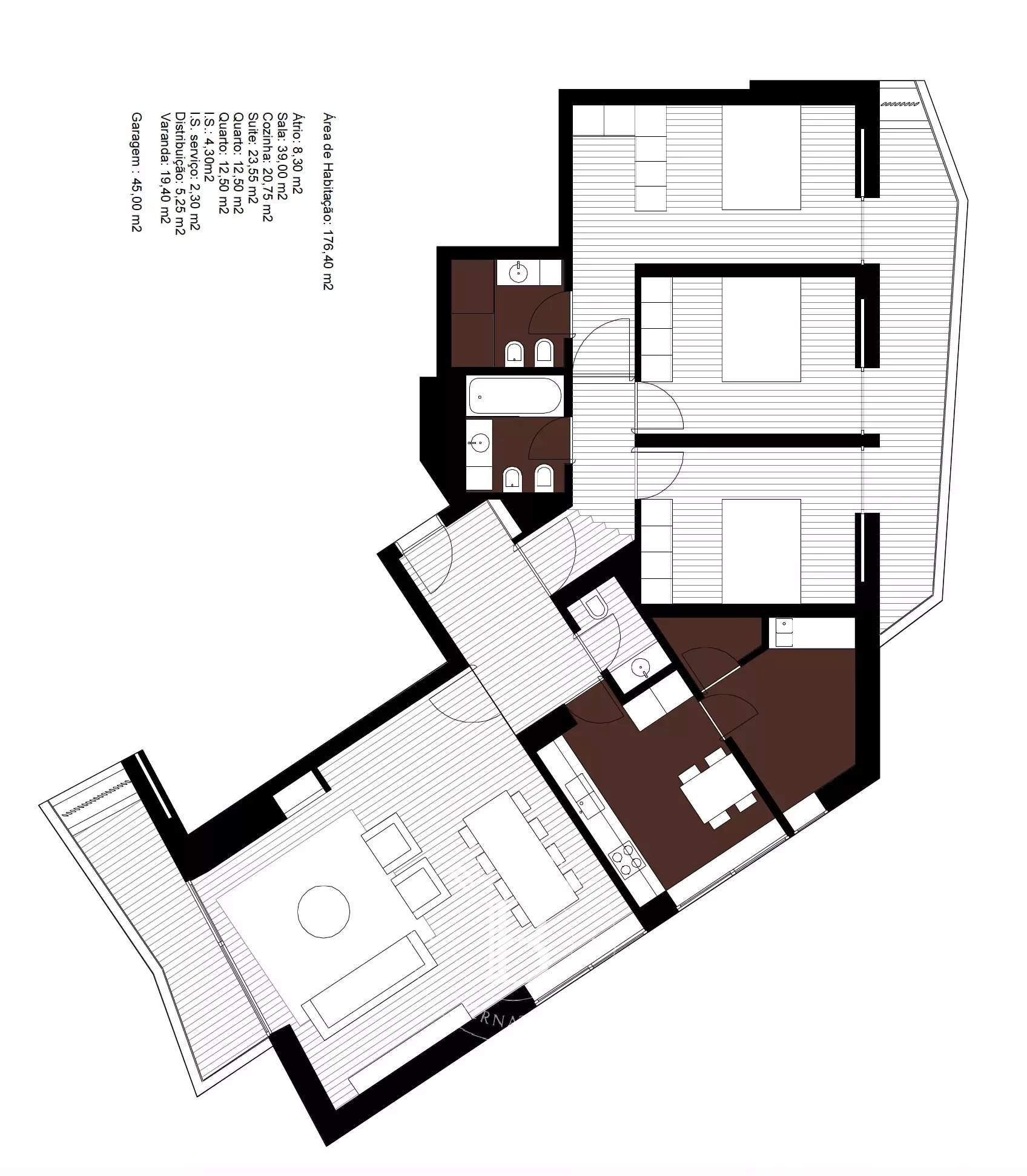 Aldoar, Foz do Douro e Nevogilde  - Appartement 4 Pi&egrave;ces 3 Chambres - picture 15