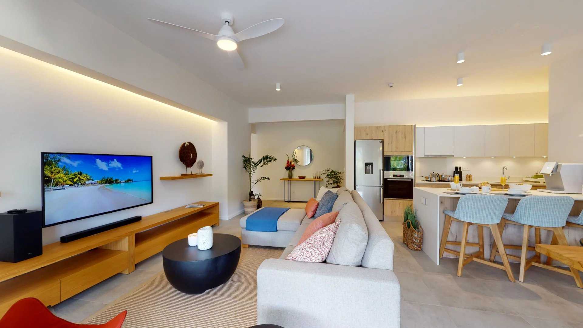 Grand Baie  - Appartement 5 Pi&egrave;ces 3 Chambres