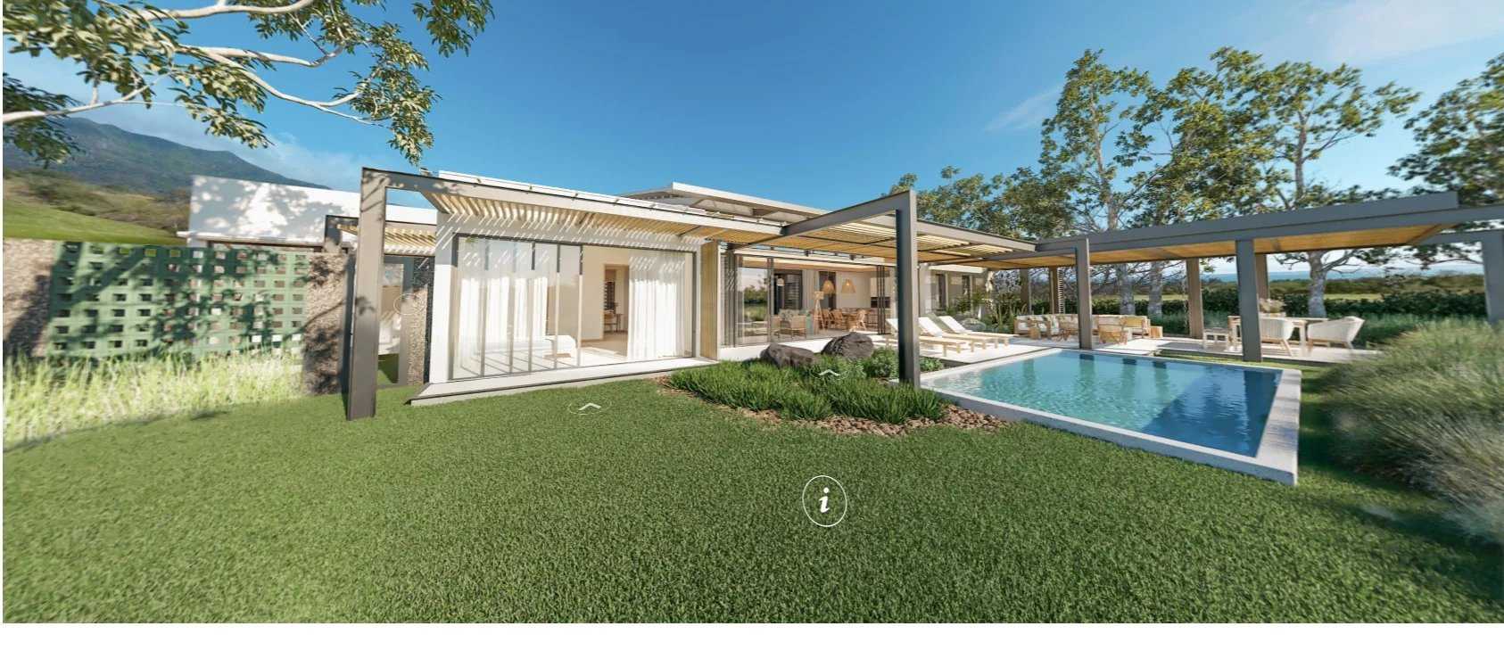 Rivière Noire  - Villa 5 Pi&egrave;ces 4 Chambres