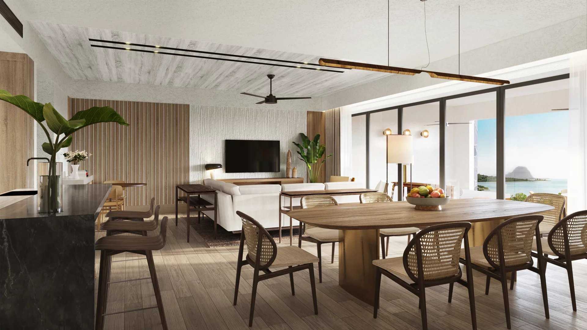 Petite Rivière Noire  - Ensemble immobilier 5 Pièces 3 Chambres
