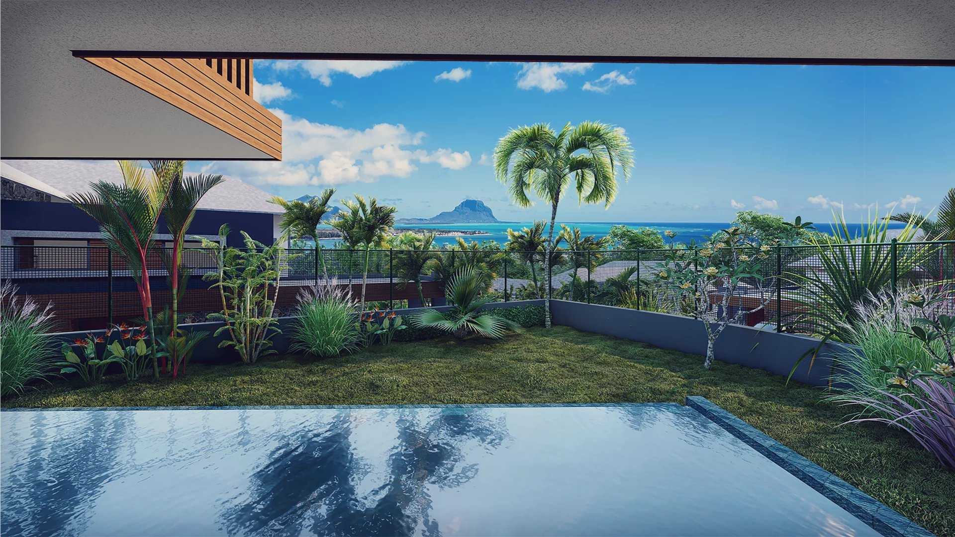BLACK RIVER - Off-Plan - New program - 6 Villas sea view Rivière Noire  -  ref 7642867 (picture 2)