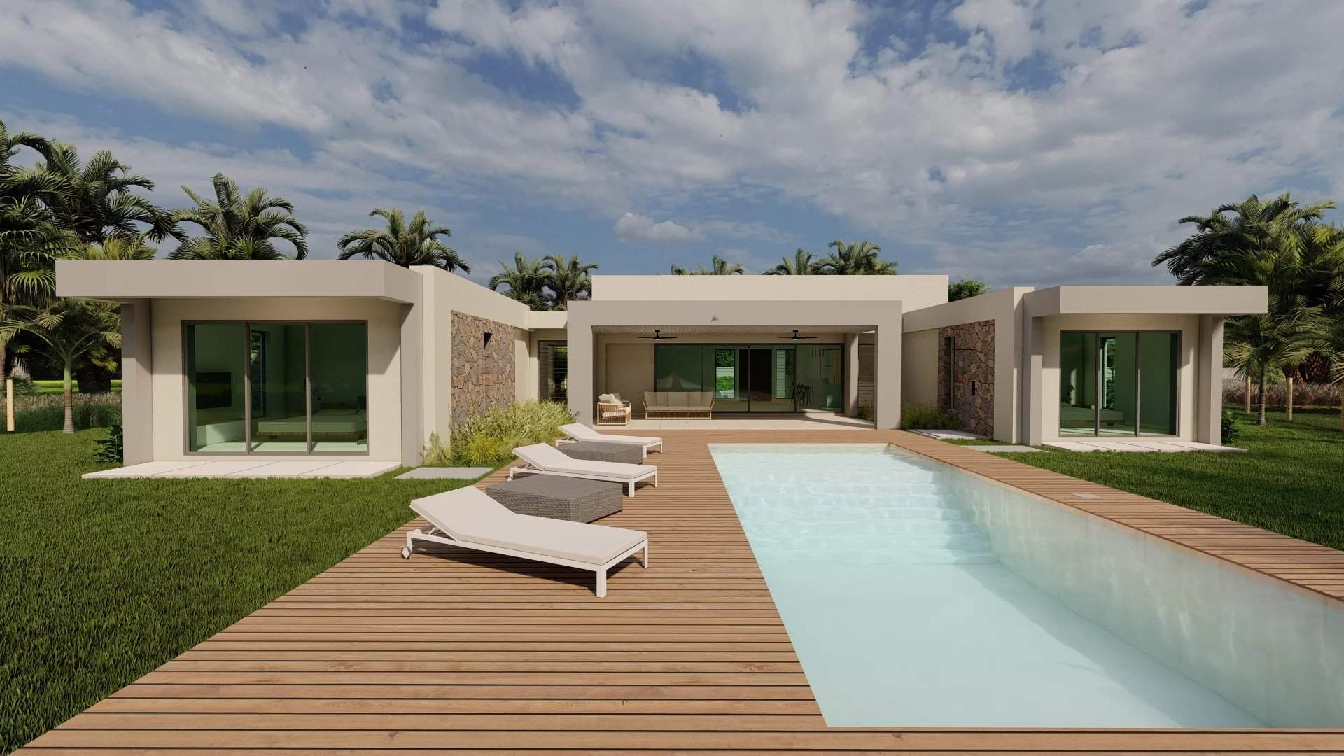 Beau Champ  - Villa 5 Pièces 4 Chambres - picture 1