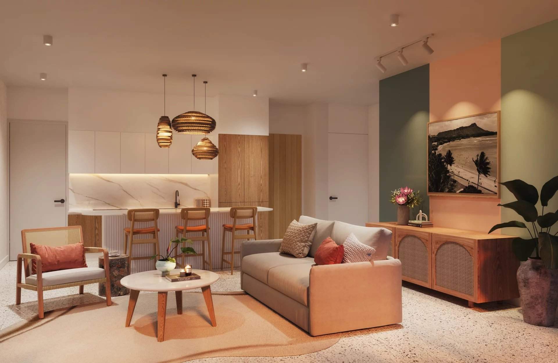 Bain Boeuf  - Appartement 5 Pi&egrave;ces 3 Chambres - picture 2