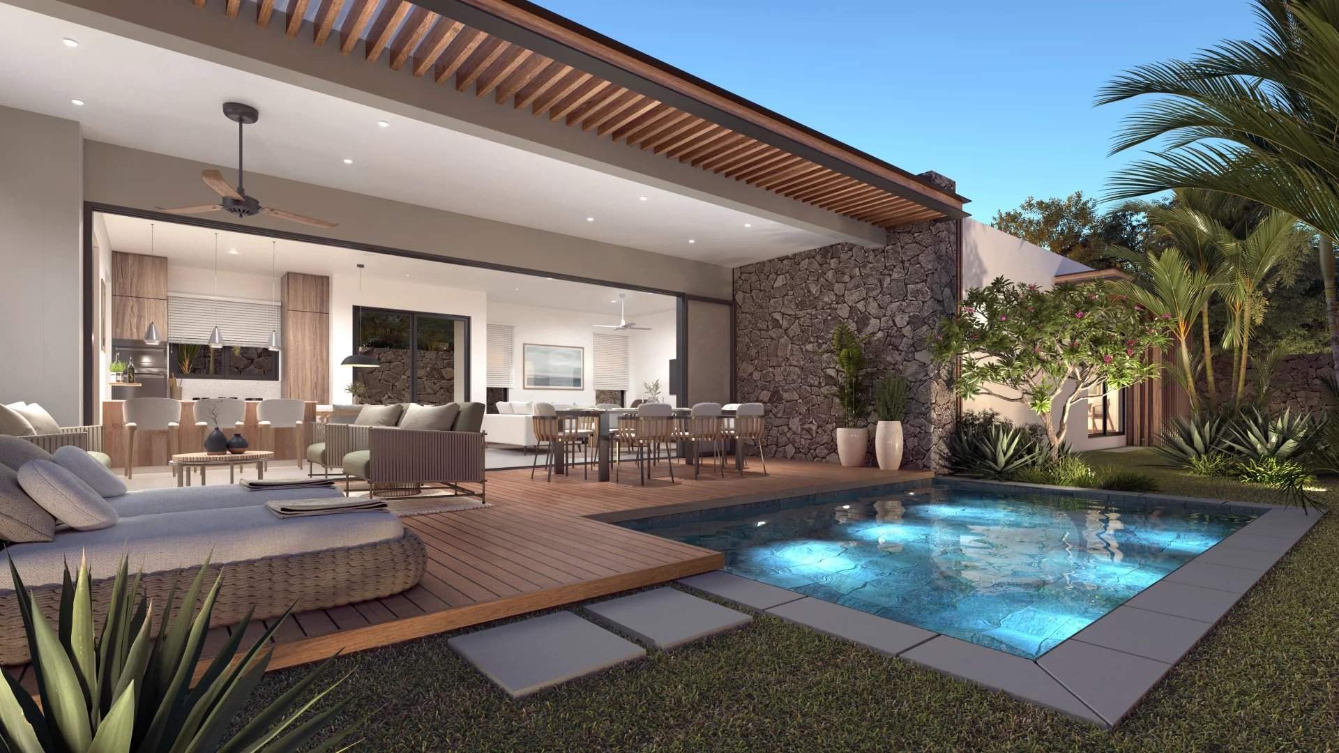 Tamarin  - Villa 5 Cuartos 4 Habitaciones - picture 6