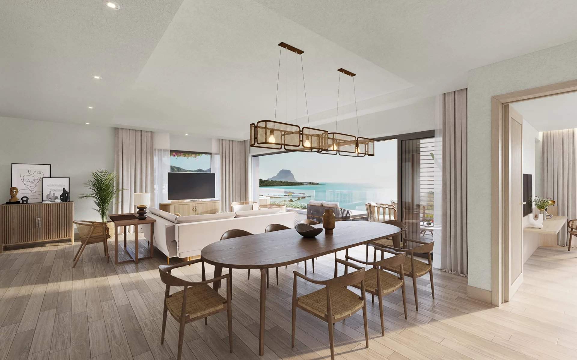 Petite Rivière Noire  - Ensemble immobilier 5 Pièces 3 Chambres - picture 12