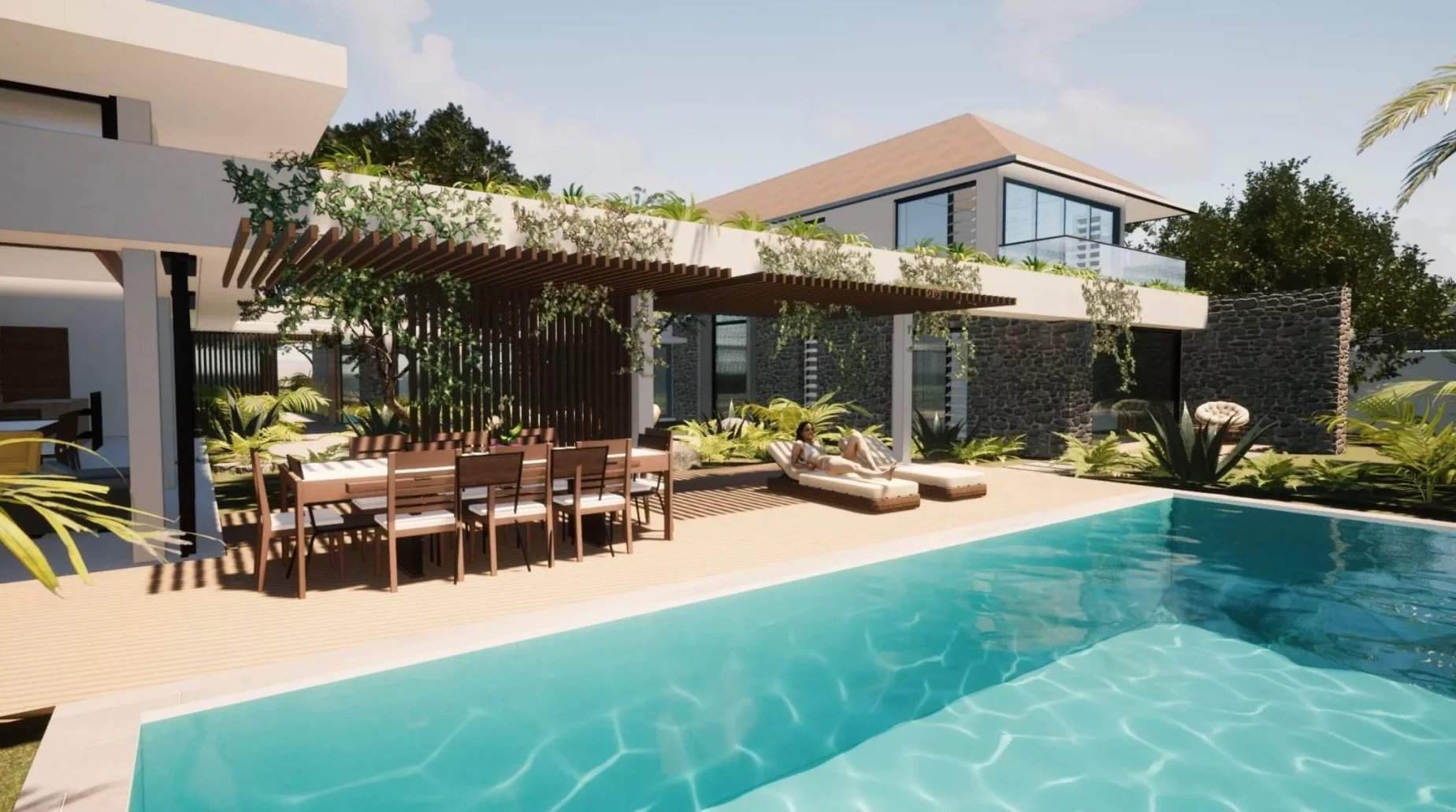 Beau Champ  - Villa 6 Pièces 5 Chambres - picture 2