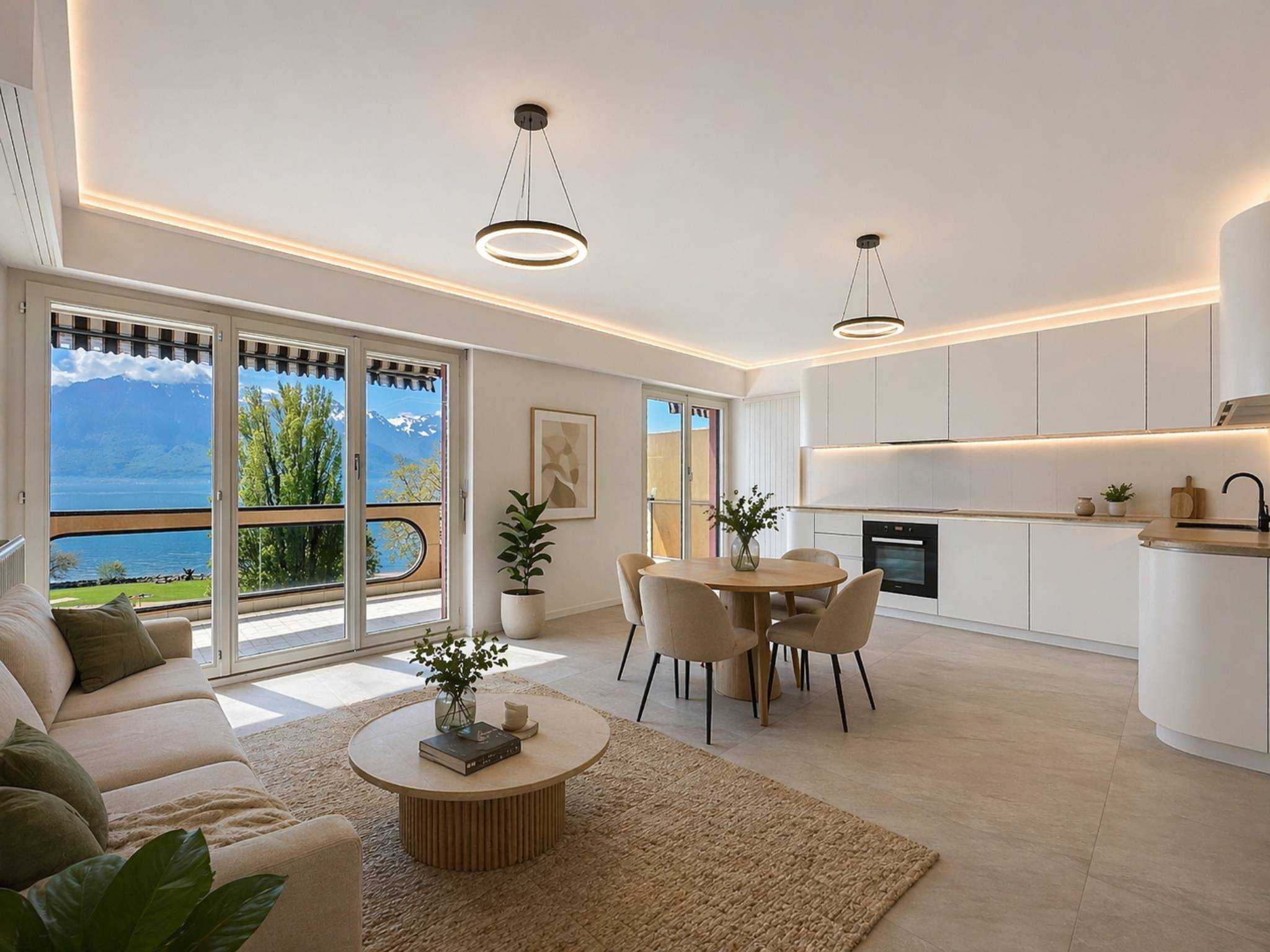 Montreux  - Attique 2.5 Pi&egrave;ces, 1 Chambre