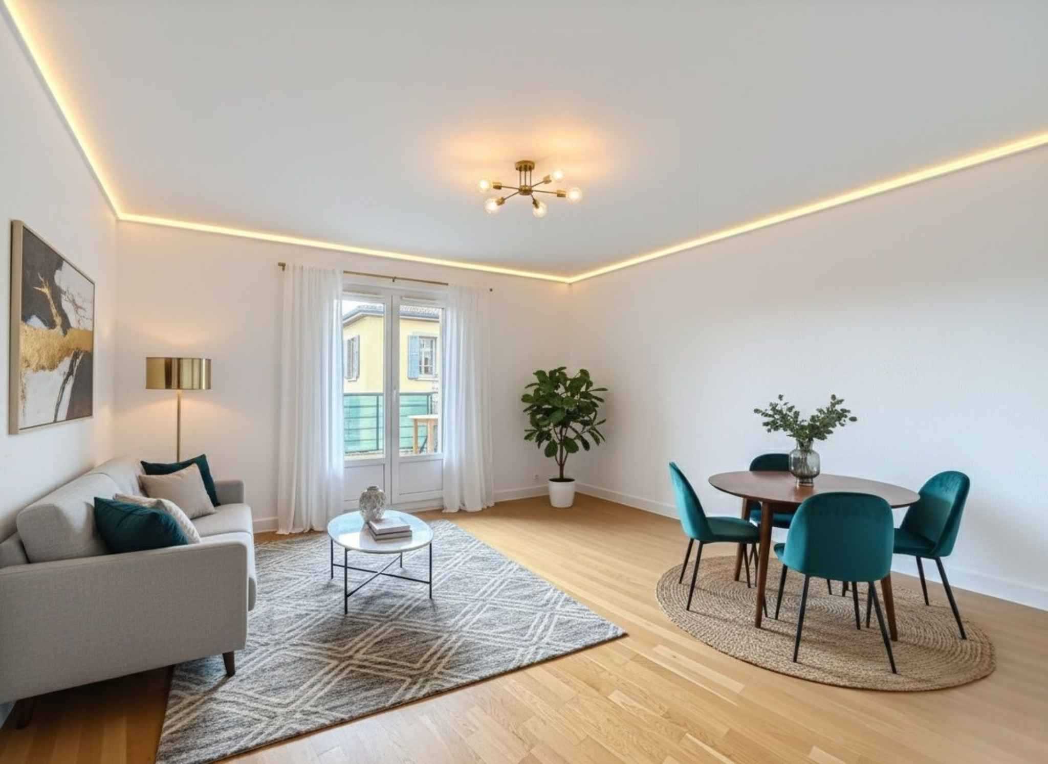 Morges  - Appartement 3.5 Pi&egrave;ces 2 Chambres