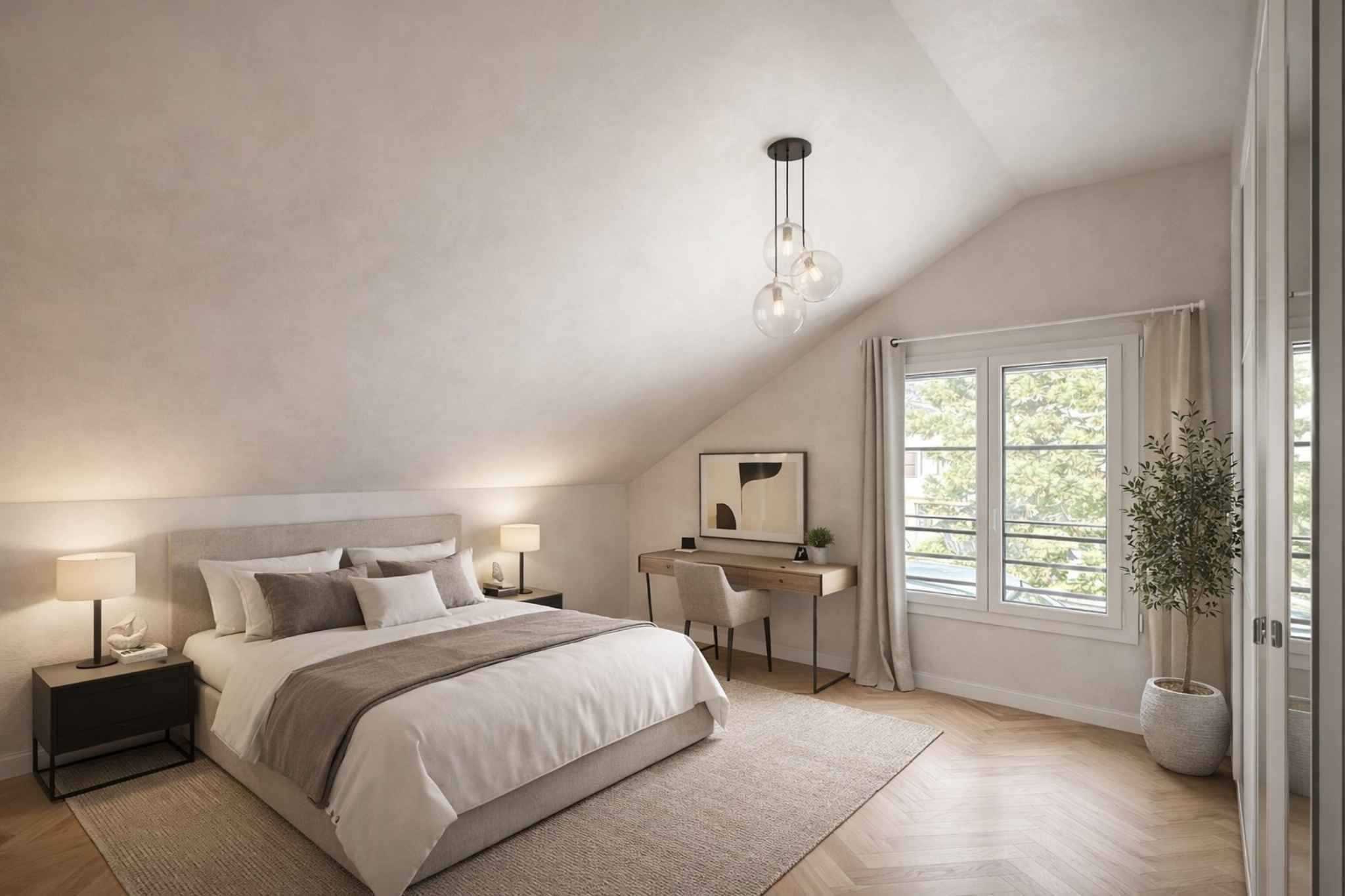 Bussy-Chardonney  - Attique 5.5 Pi&egrave;ces 4 Chambres