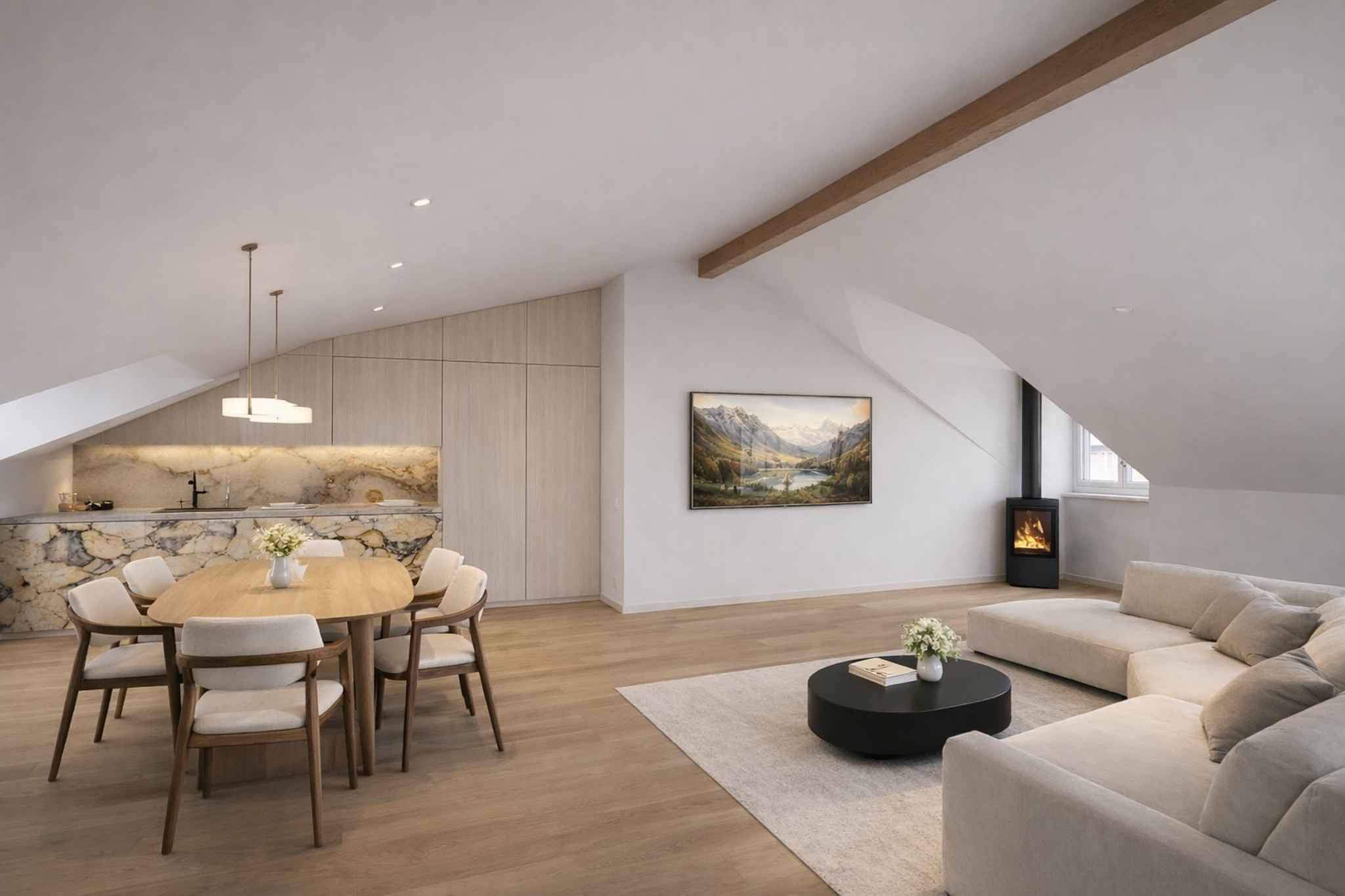 Bussy-Chardonney  - Attique 5.5 Pi&egrave;ces 4 Chambres - picture 13