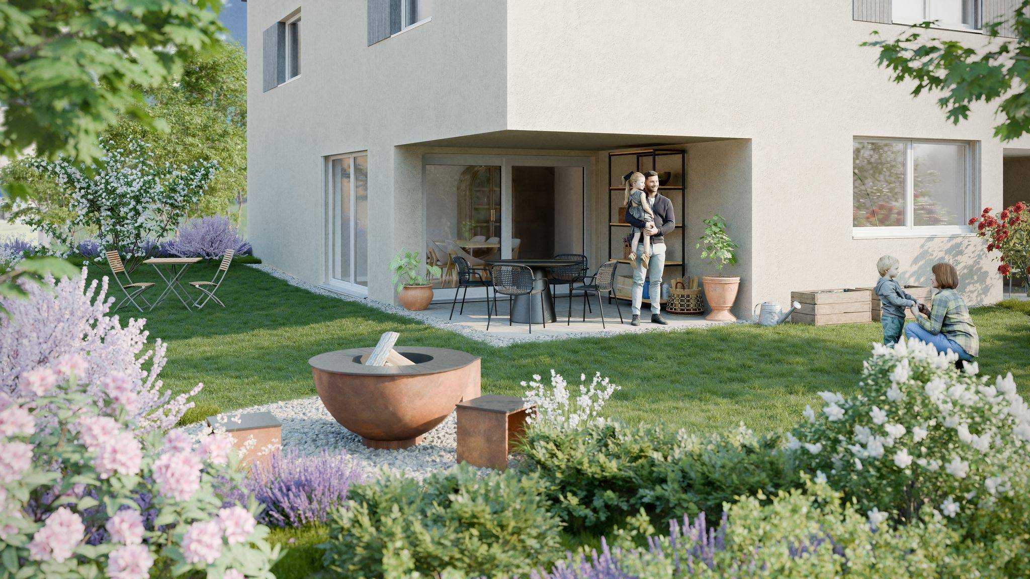 Bercher  - Maison 4.5 Pièces 3 Chambres