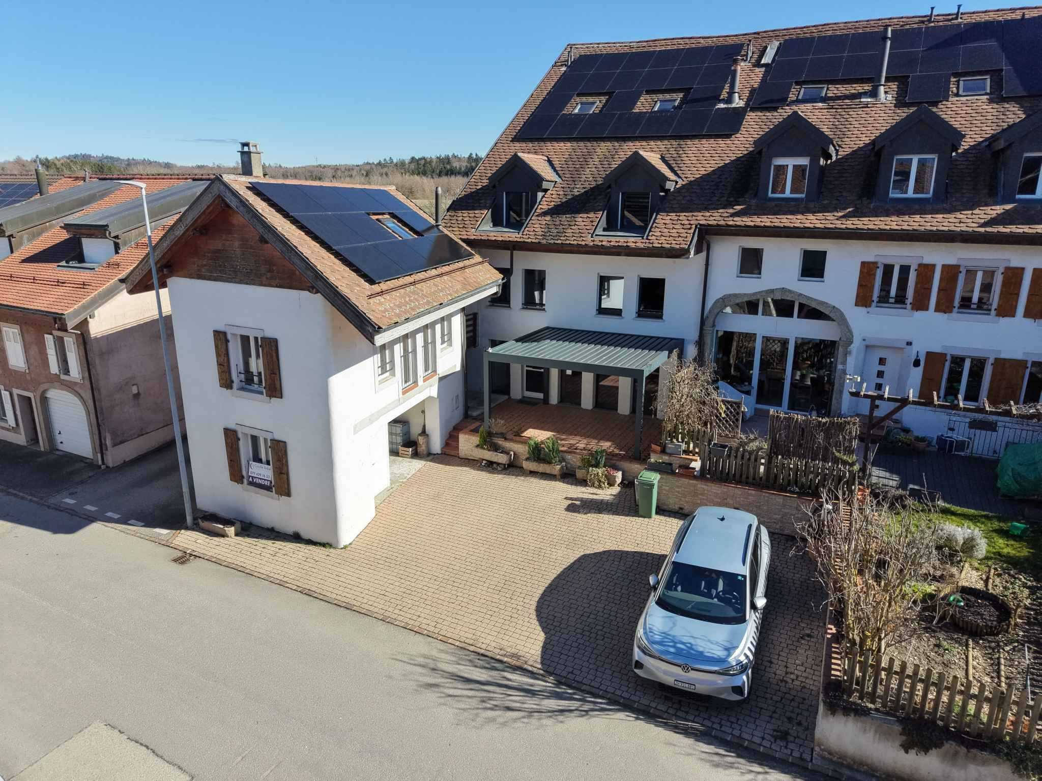 Valeyres-sous-Ursins  - Maison de village 5.5 Pi&egrave;ces 4 Chambres