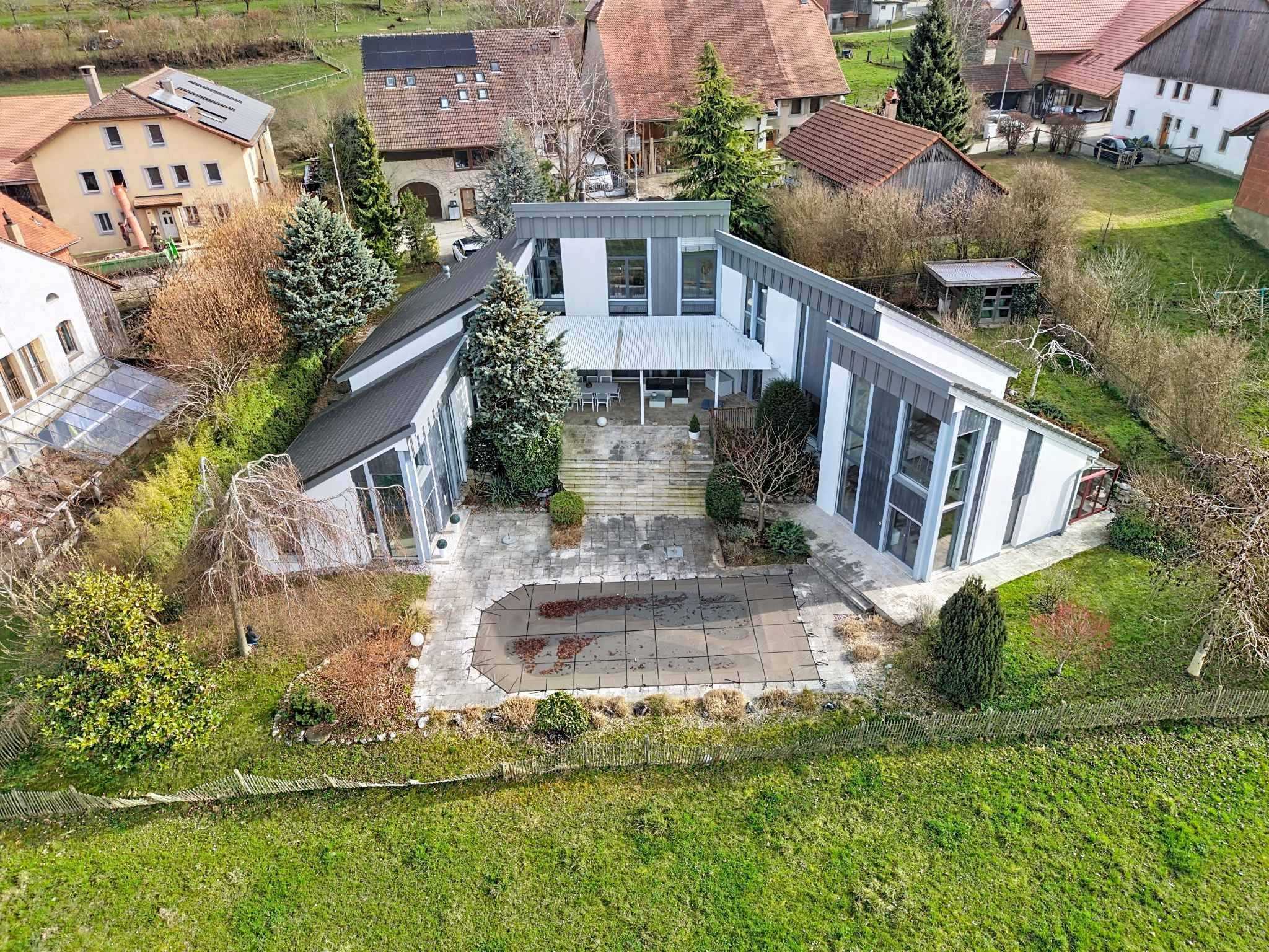 Dompierre VD  - Maison 7.5 Pi&egrave;ces 6 Chambres