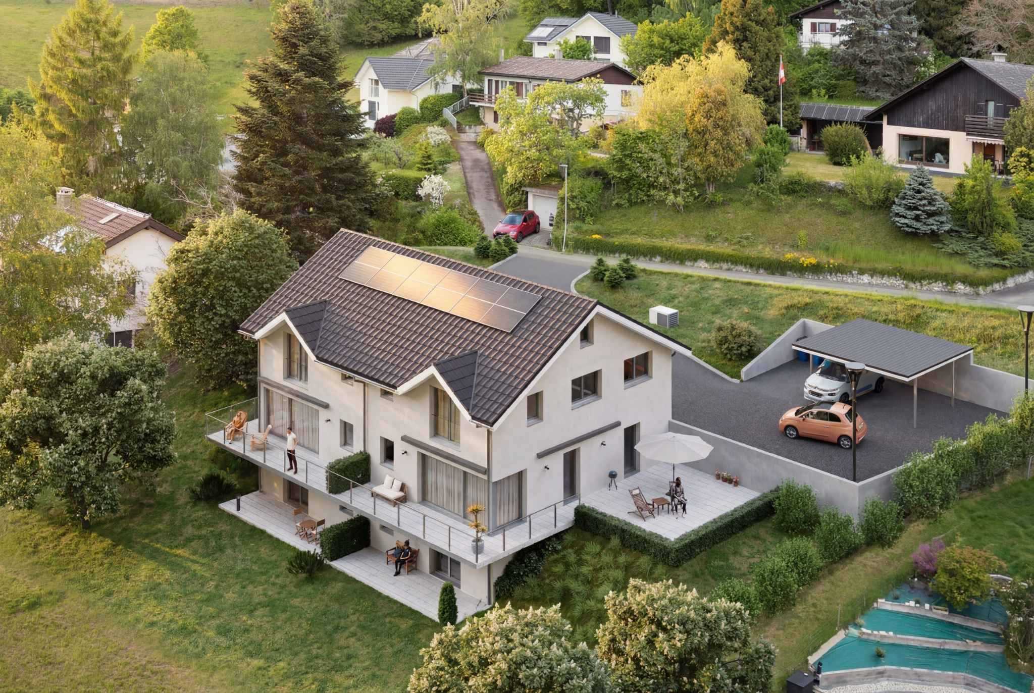 Villars-Burquin  - Maison 5.5 Pi&egrave;ces 3 Chambres