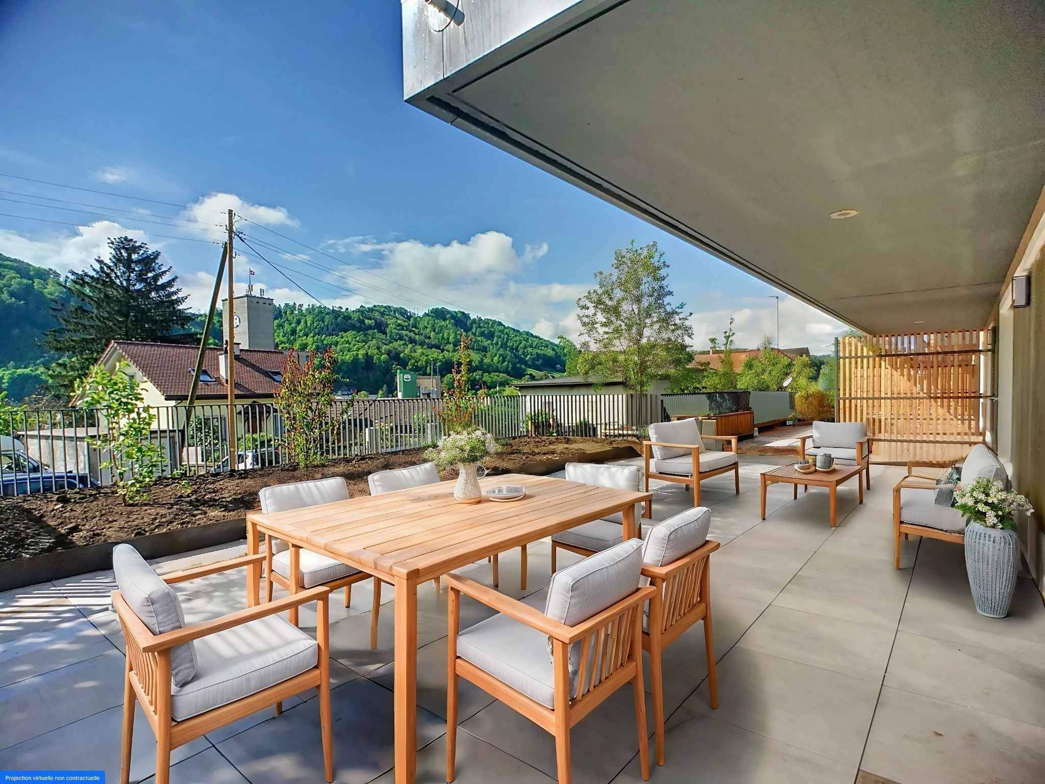 Moudon  - Appartement 4.5 Pièces 3 Chambres - picture 1