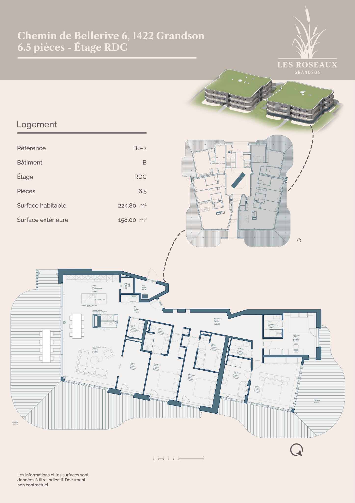 Grandson  - Attique 6.5 Pièces 5 Chambres - picture 12