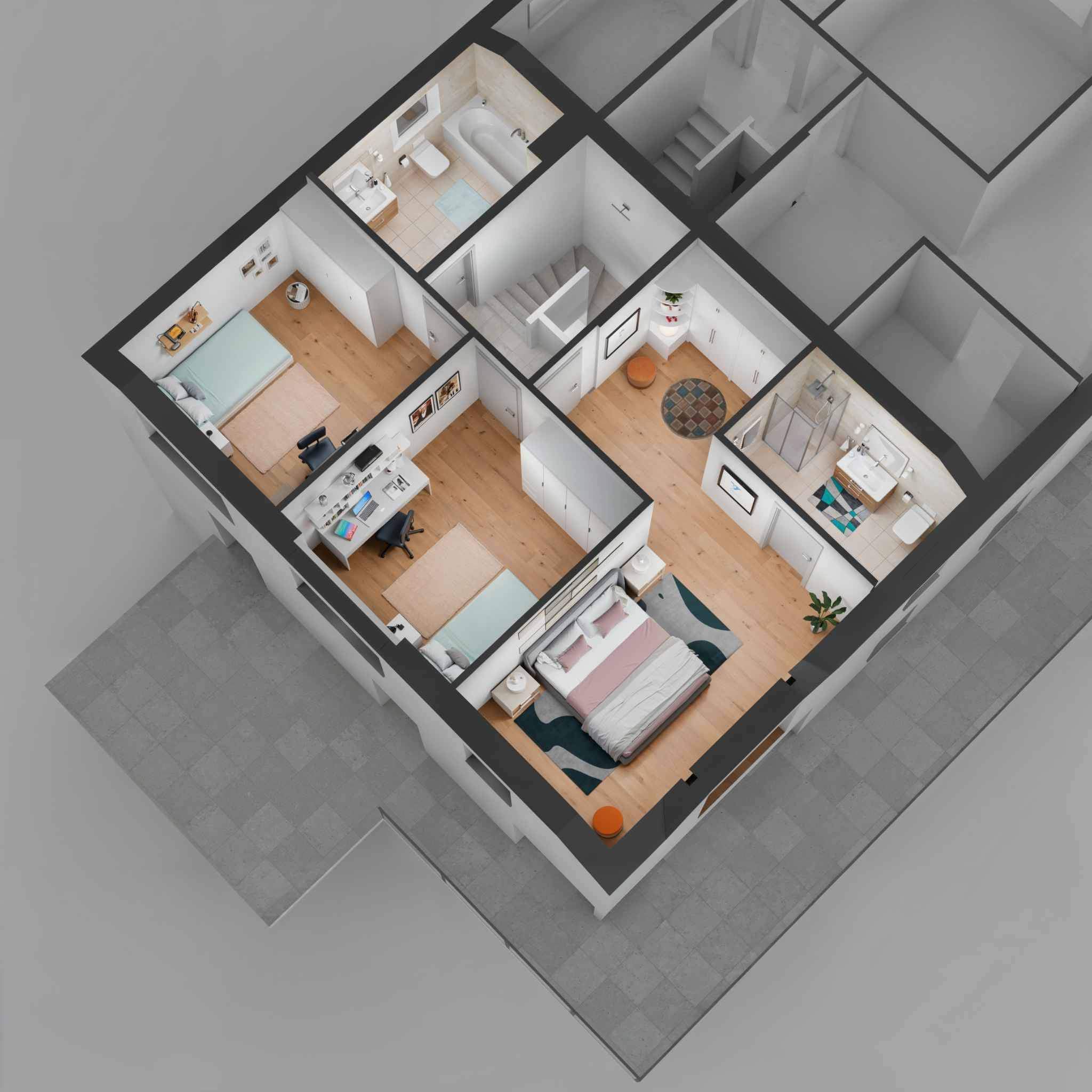 Villars-Burquin  - Maison 5.5 Pièces 3 Chambres - picture 10