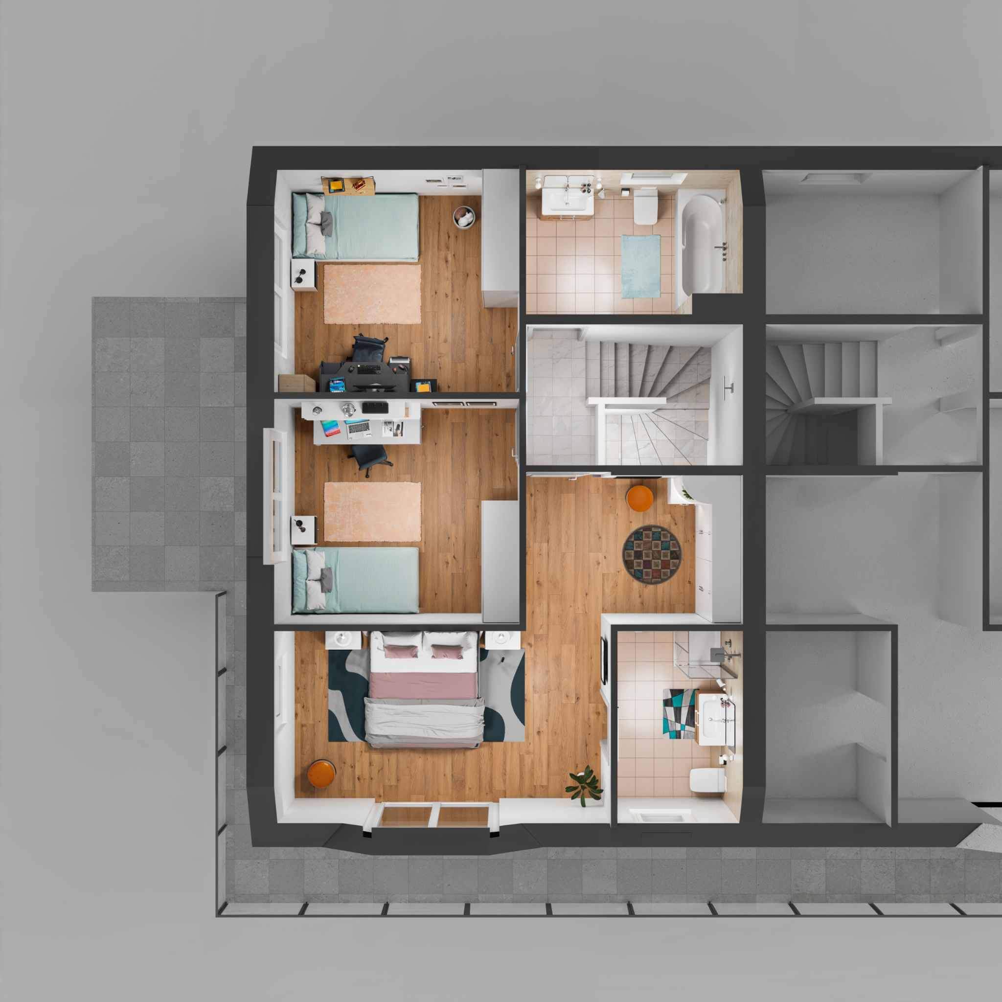 Villars-Burquin  - Maison 5.5 Pièces 3 Chambres - picture 11