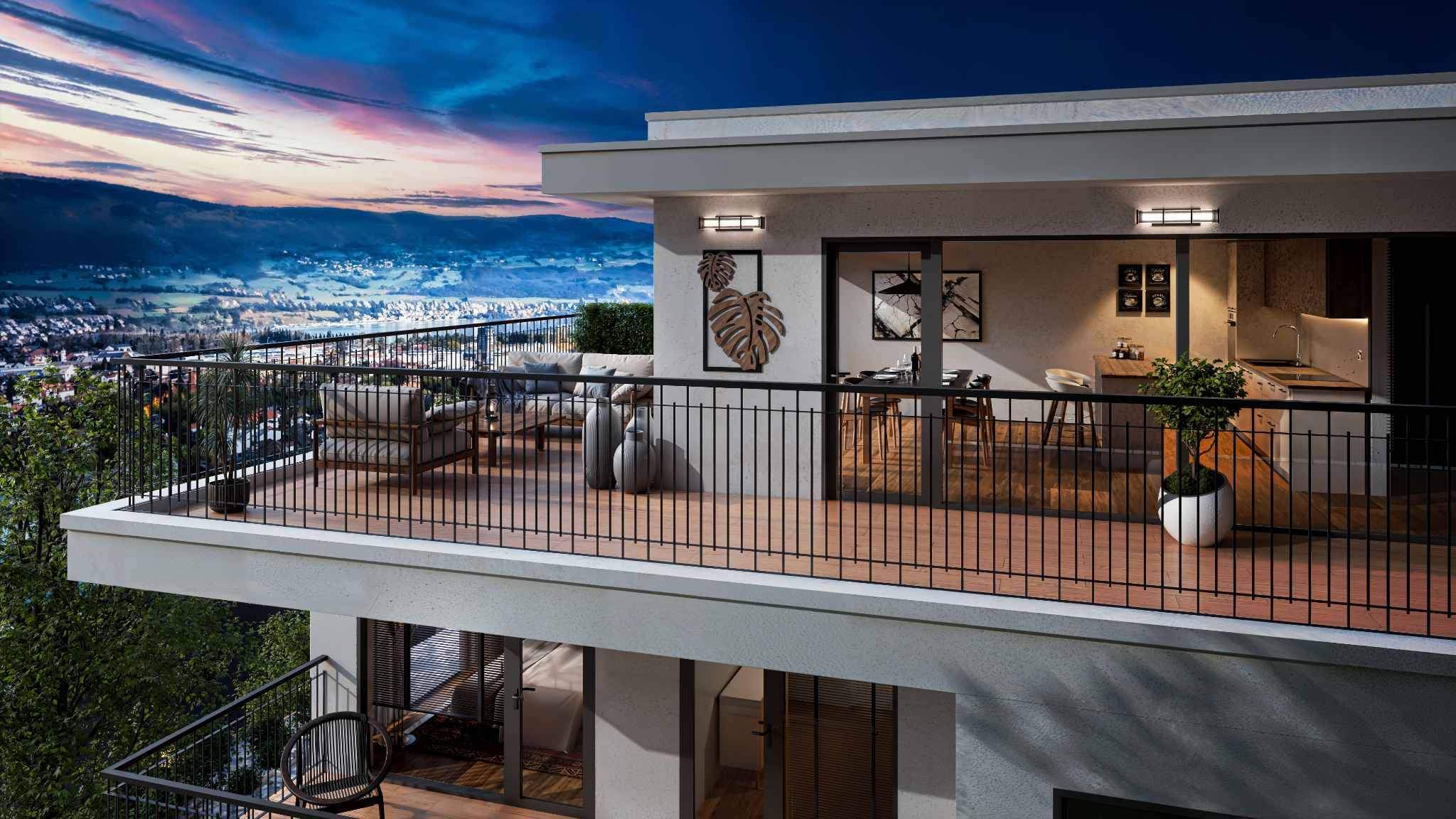 Yverdon-les-Bains  - Attique 5.5 Pi&egrave;ces 4 Chambres - picture 8