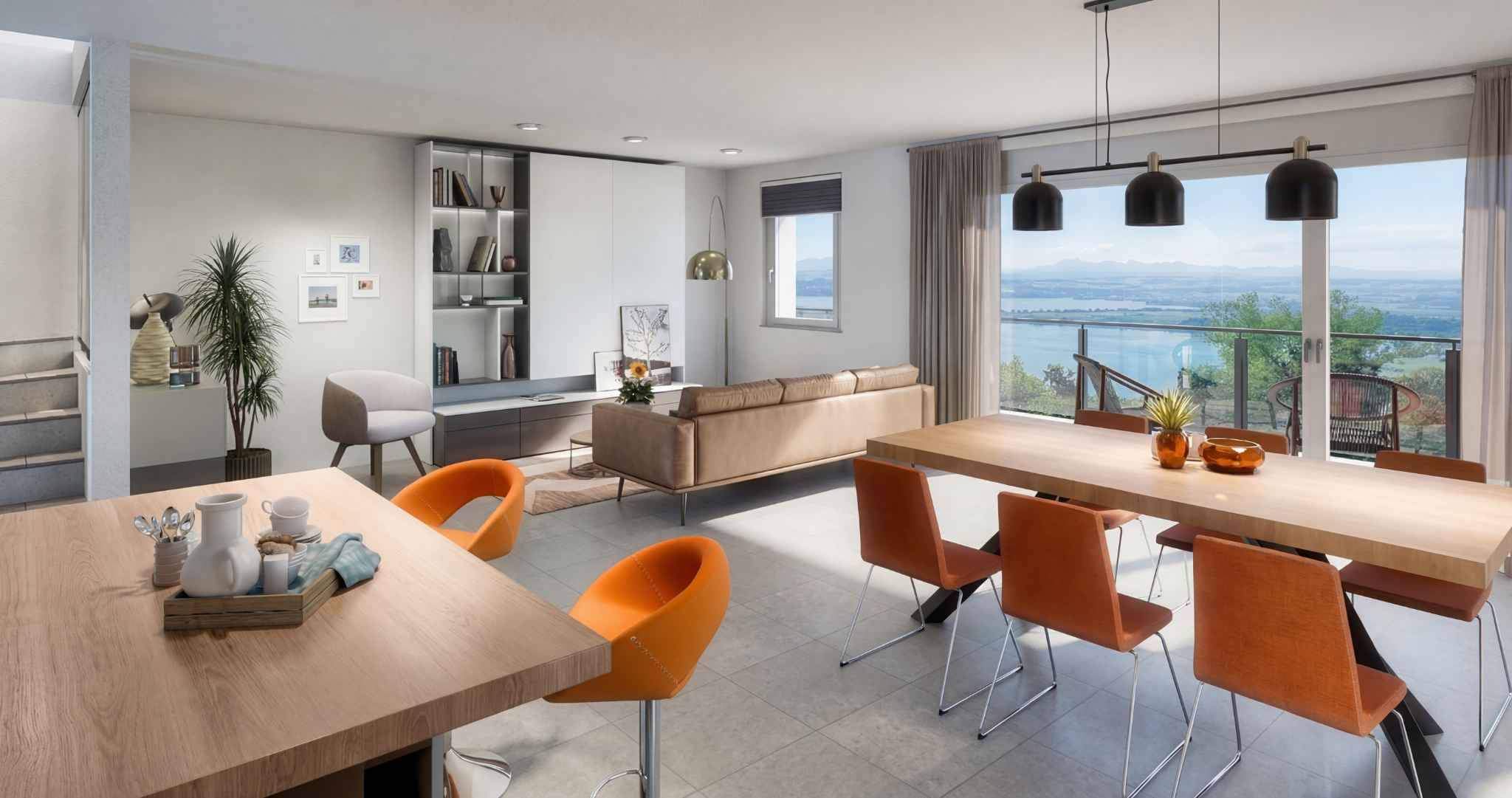 Villars-Burquin  - Maison 5.5 Pièces 3 Chambres - picture 4