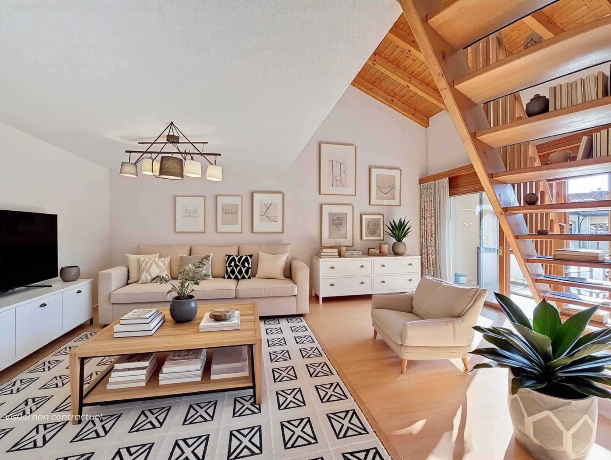 Saillon  - Attic 2 Bedrooms